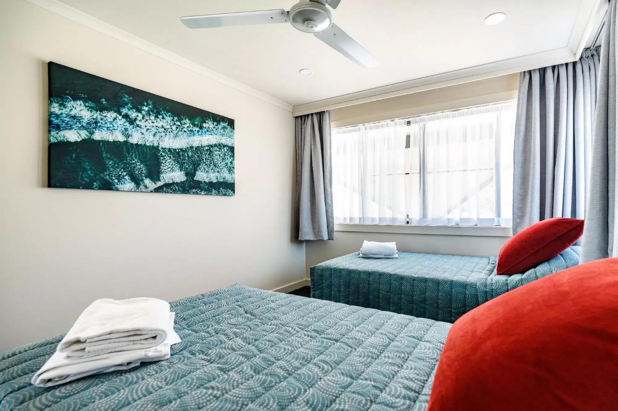 Bed in Riverside Holiday Resort Urunga