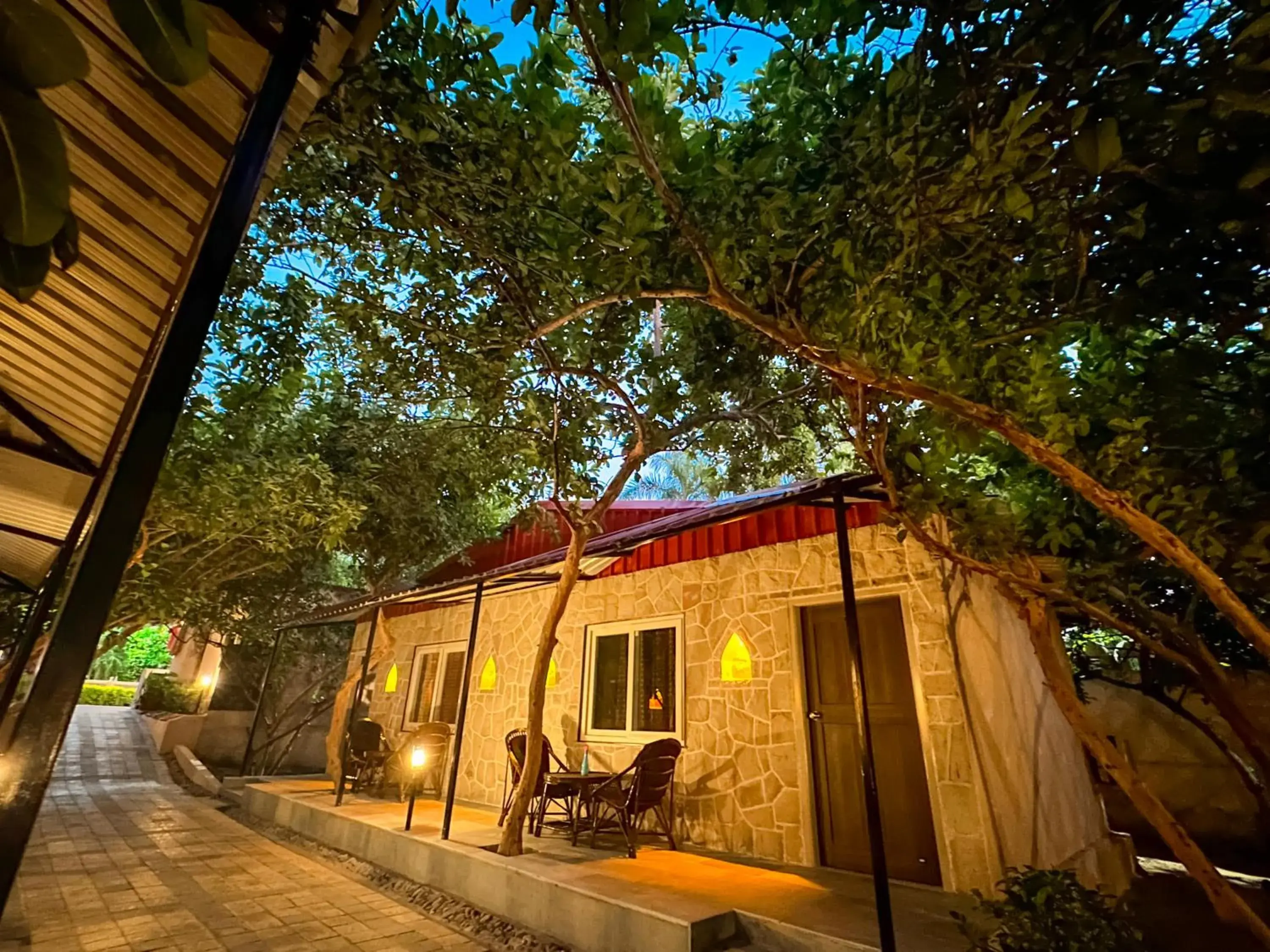 View (from property/room), Property Building in Ranthambhore National Resort