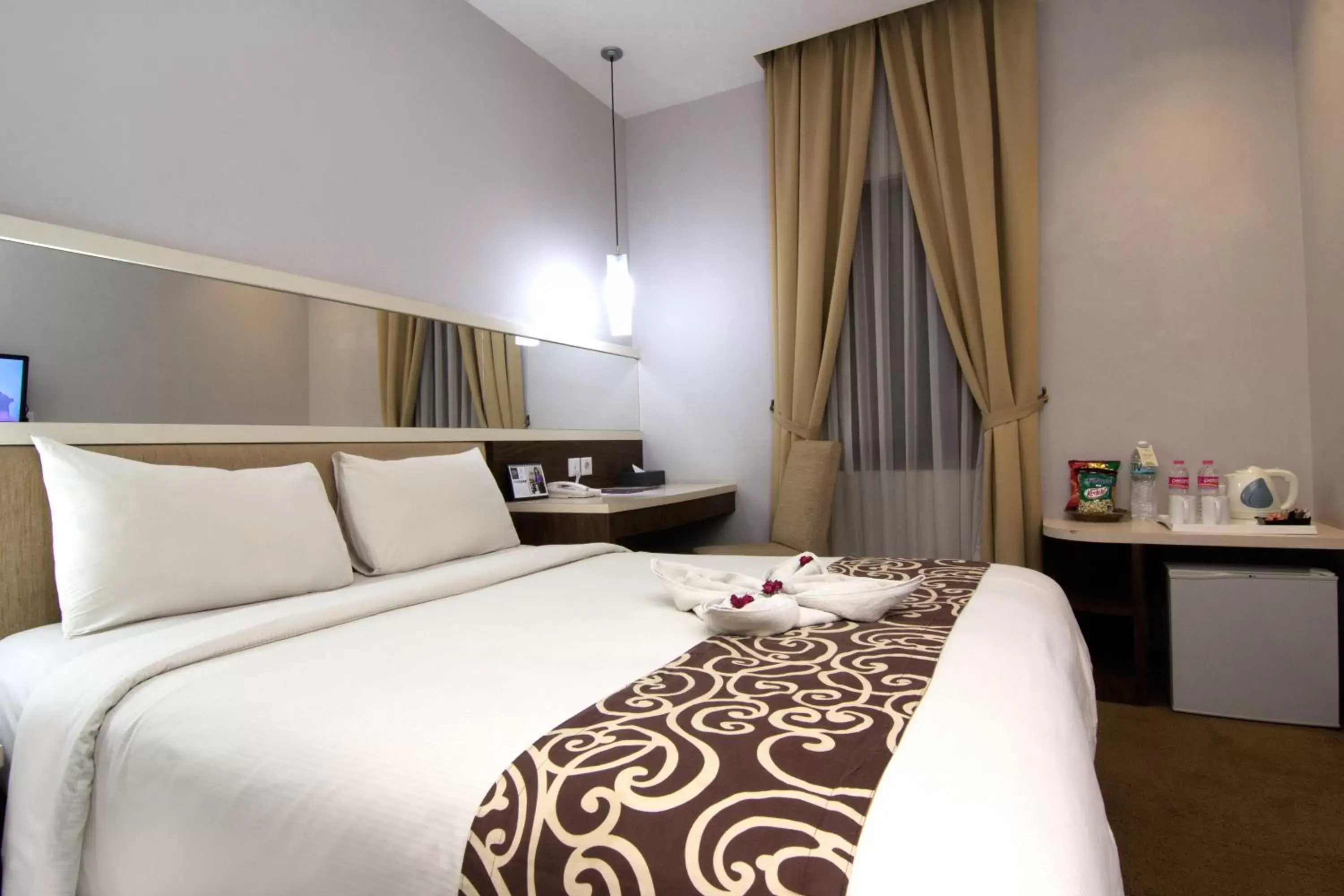 Bed in Tjokro Hotel Klaten