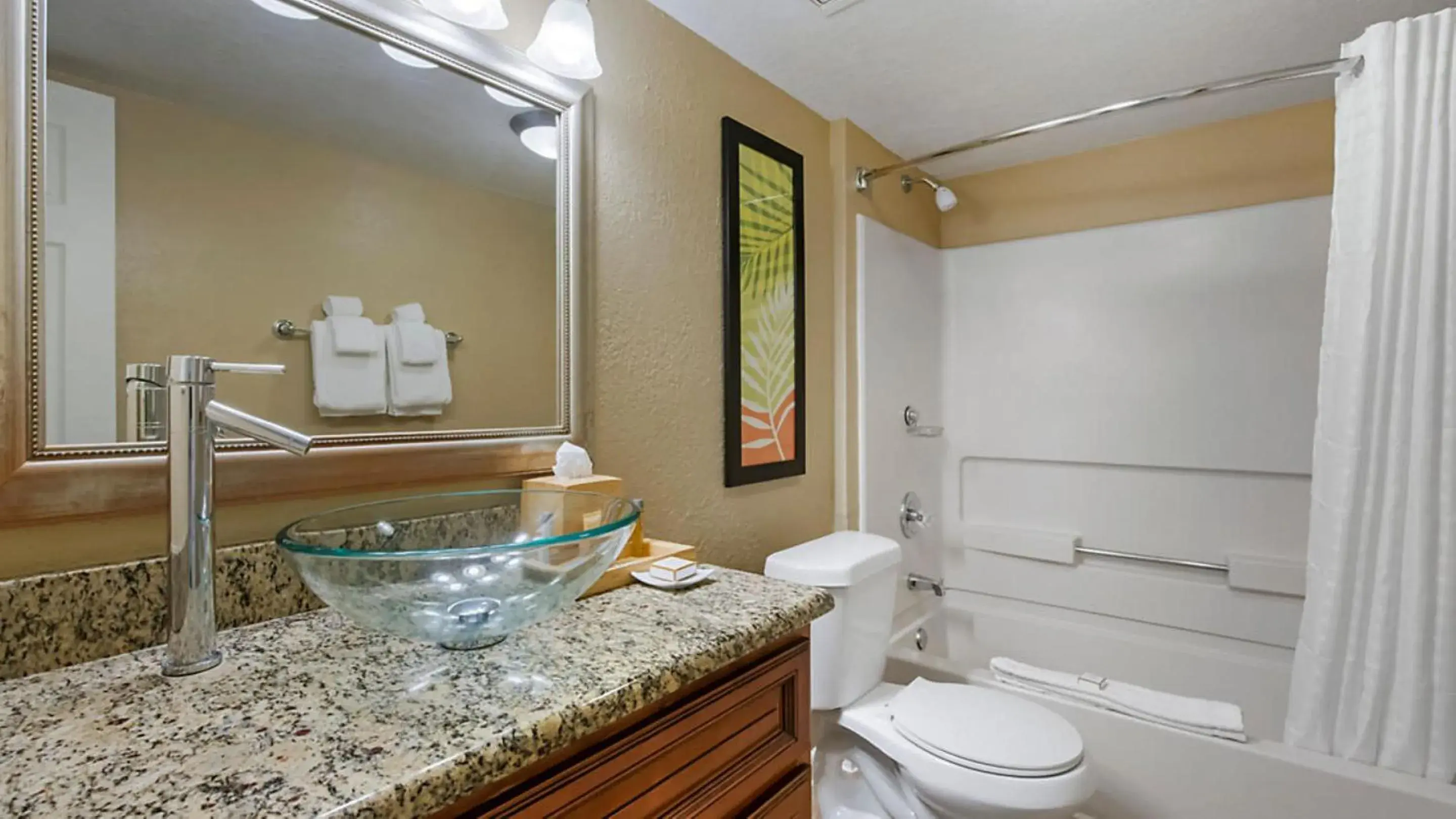 Bathroom in Bluegreen Vacations Orlando's Sunshine Resort