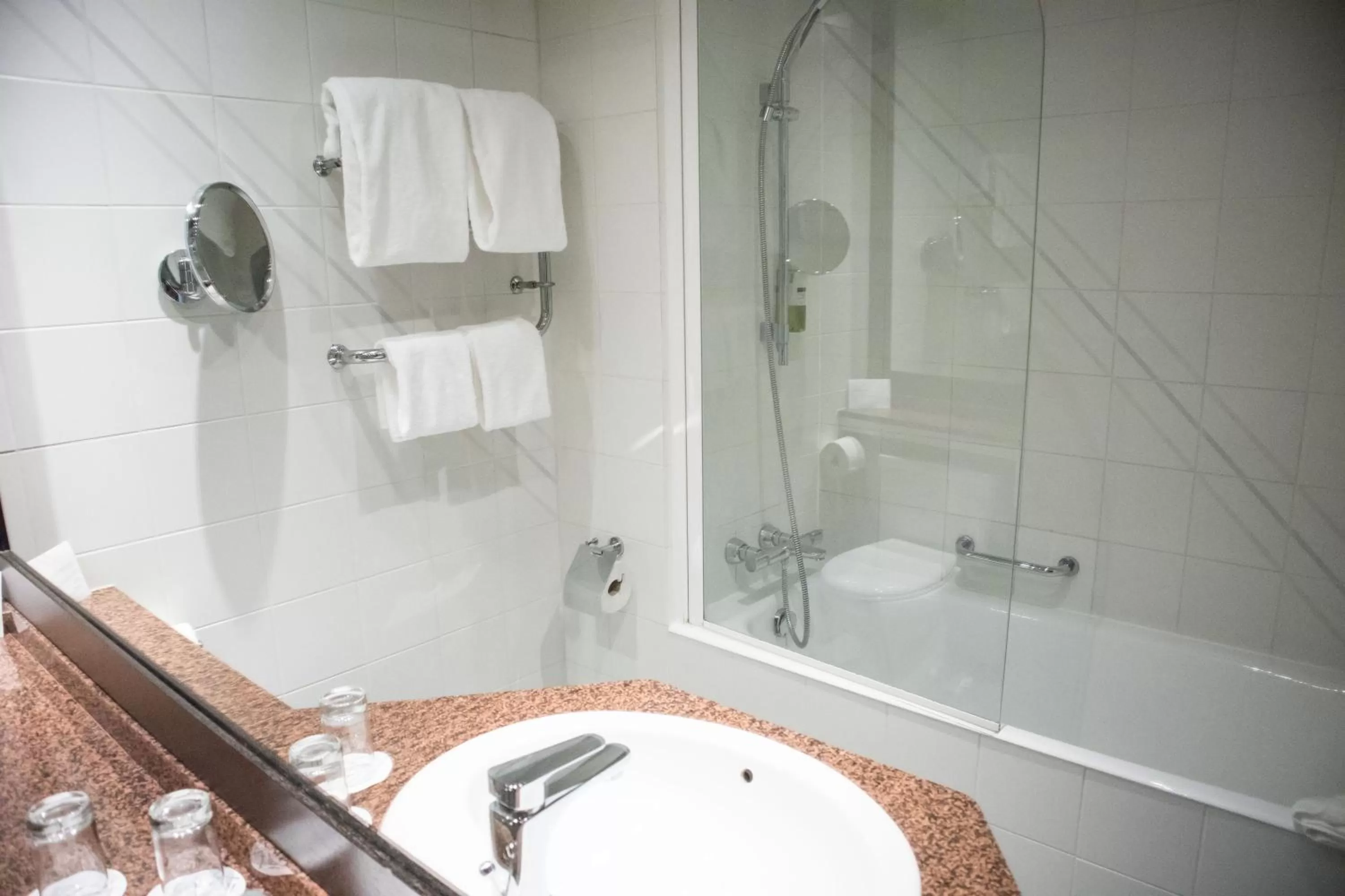 Bathroom in a&o Brussel Centrum