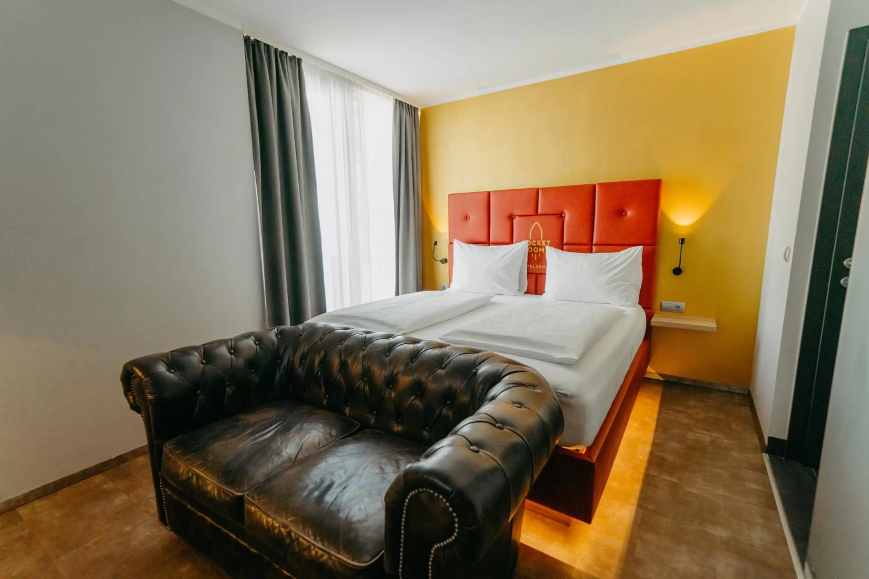 Bedroom, Bed in Rocket Rooms Velden