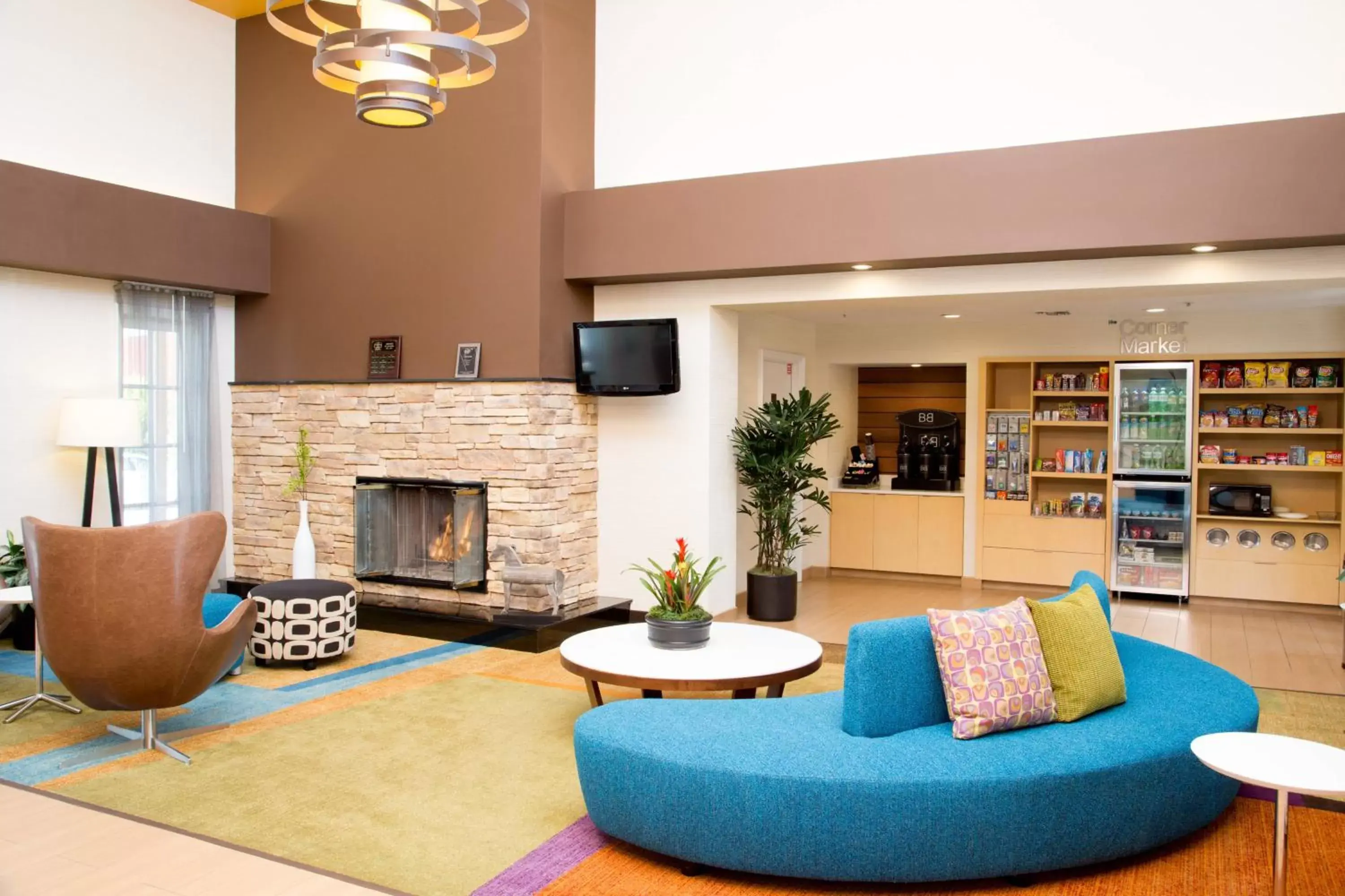 Lobby or reception, Seating Area in Fairfield Inn Anaheim Hills Orange County