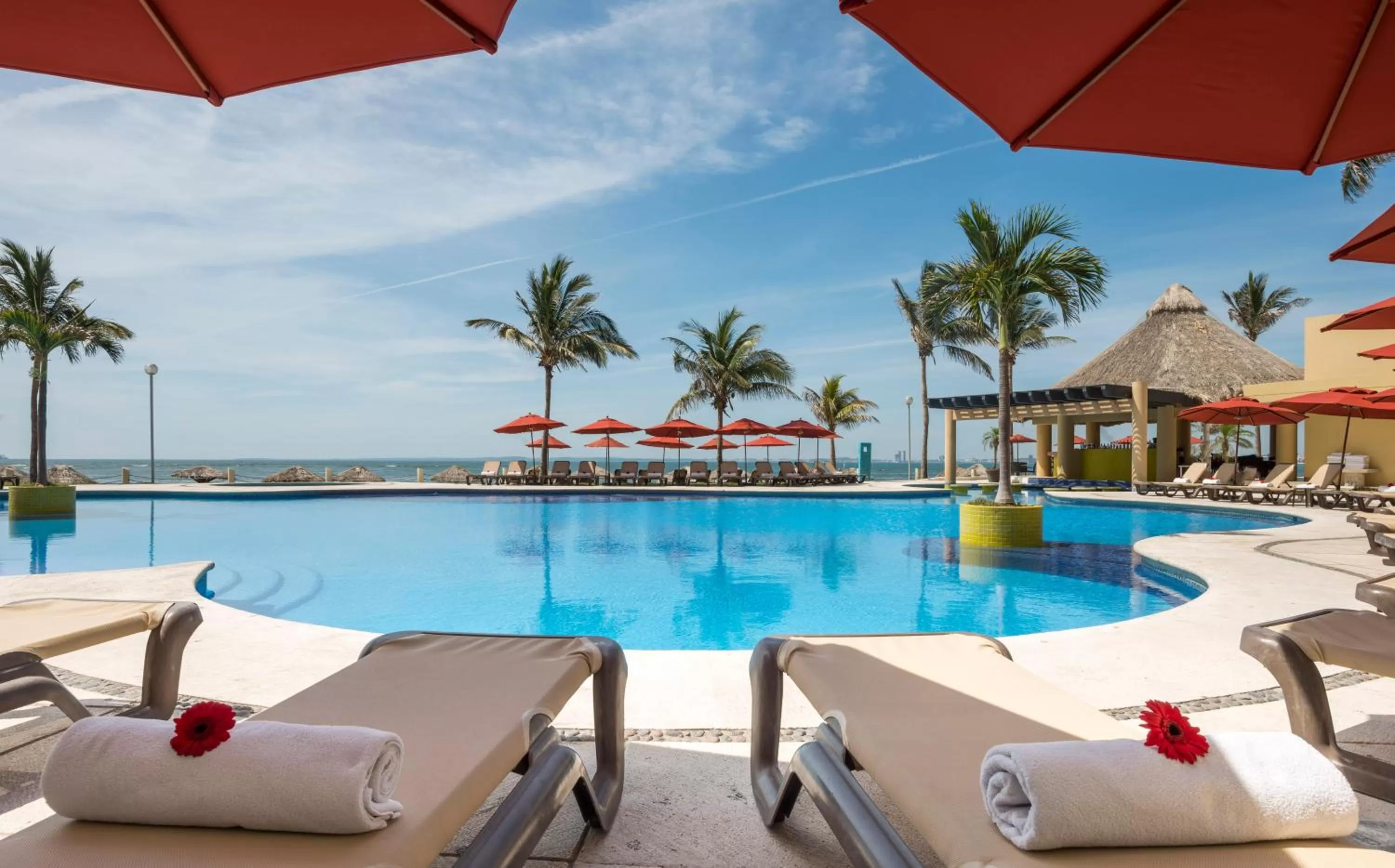 Swimming pool in Camino Real Veracruz