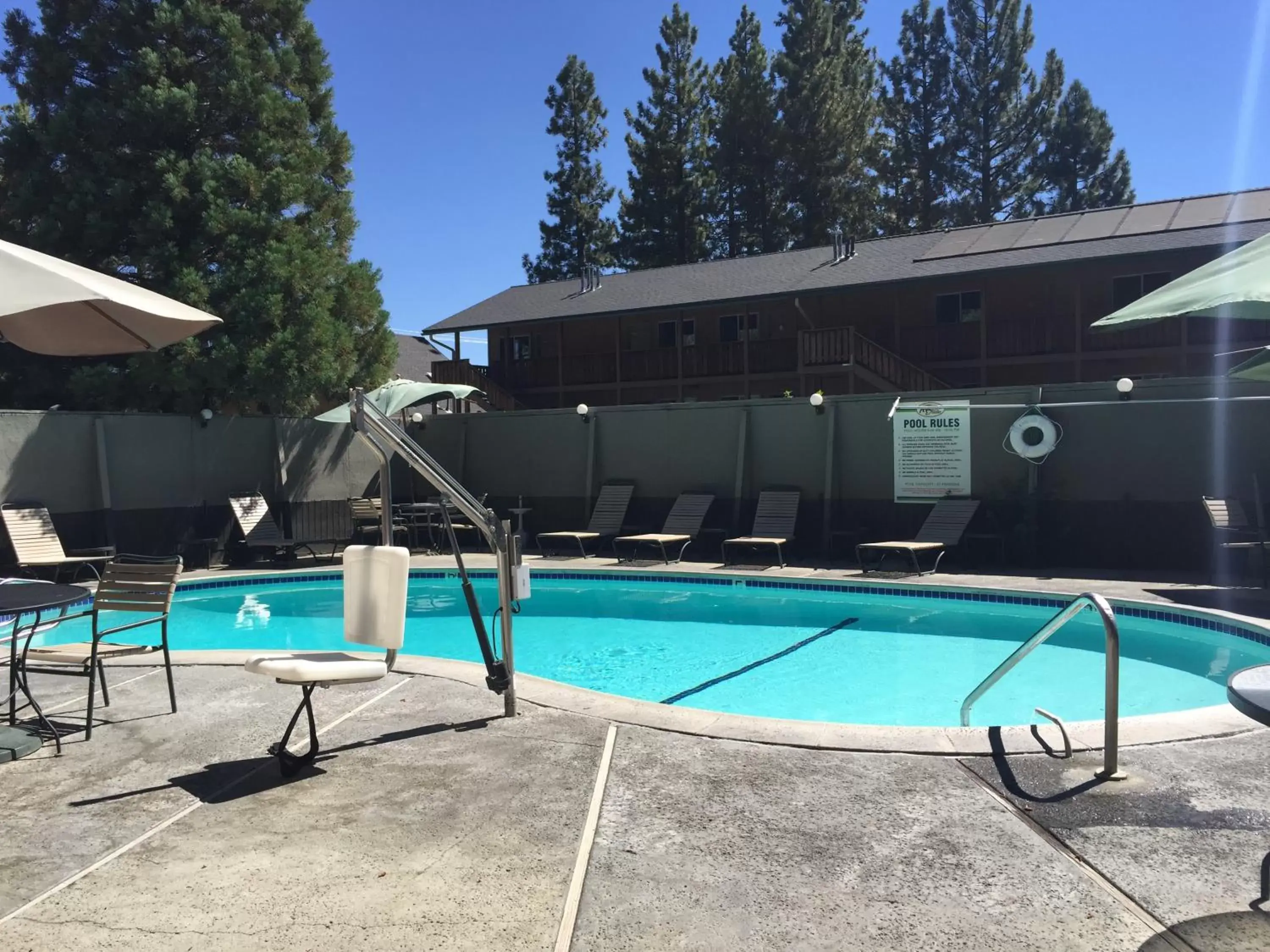 Day, Swimming Pool in Big Bear Frontier