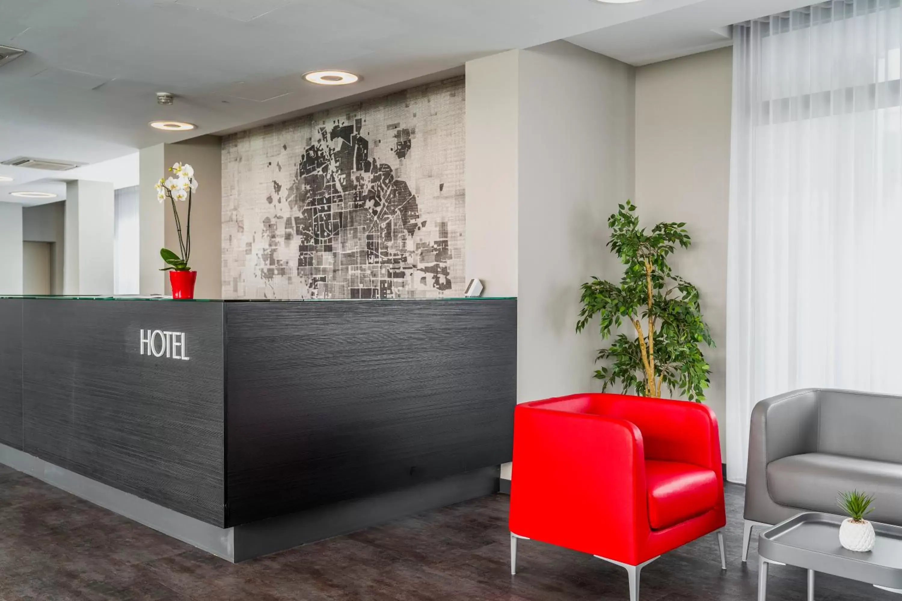 Lobby or reception in Fasthotel Linate Lobby or reception in Fasthotel Linate