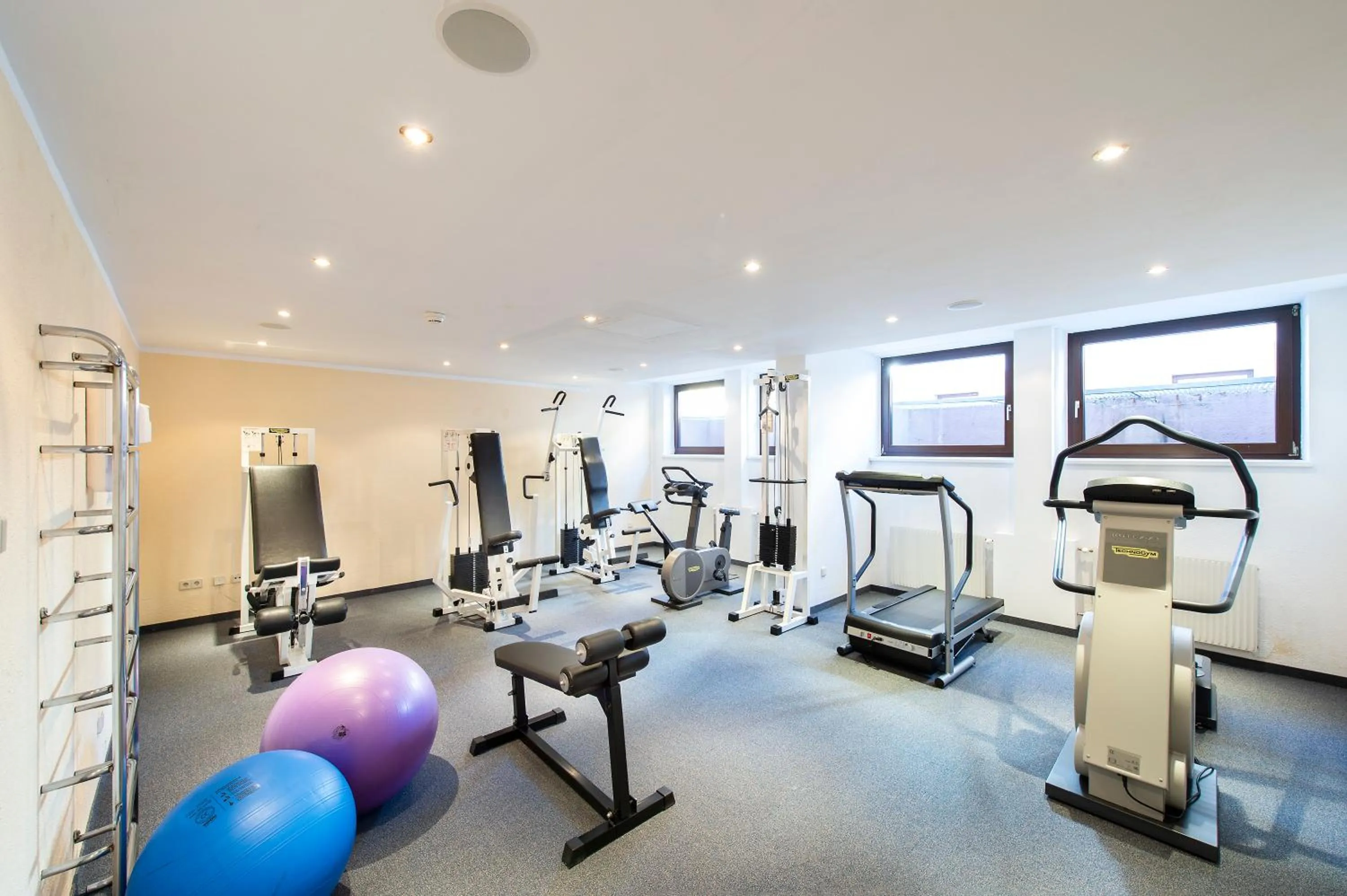 Fitness centre/facilities in Hotel Erhart Sölden