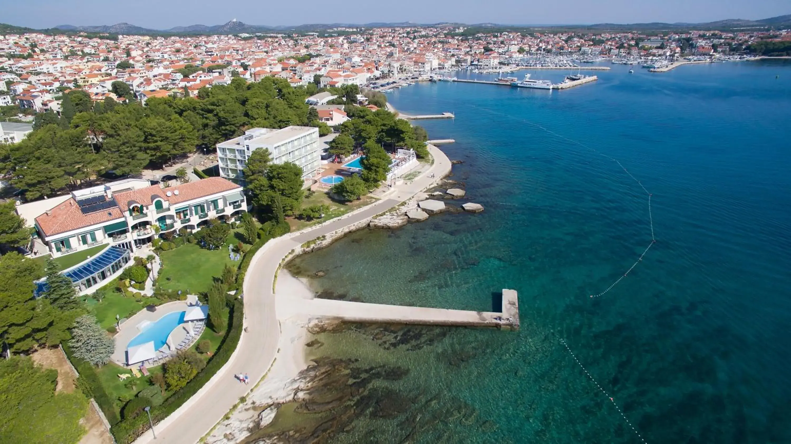 Neighbourhood, Bird's-eye View in Hotel Villa Radin