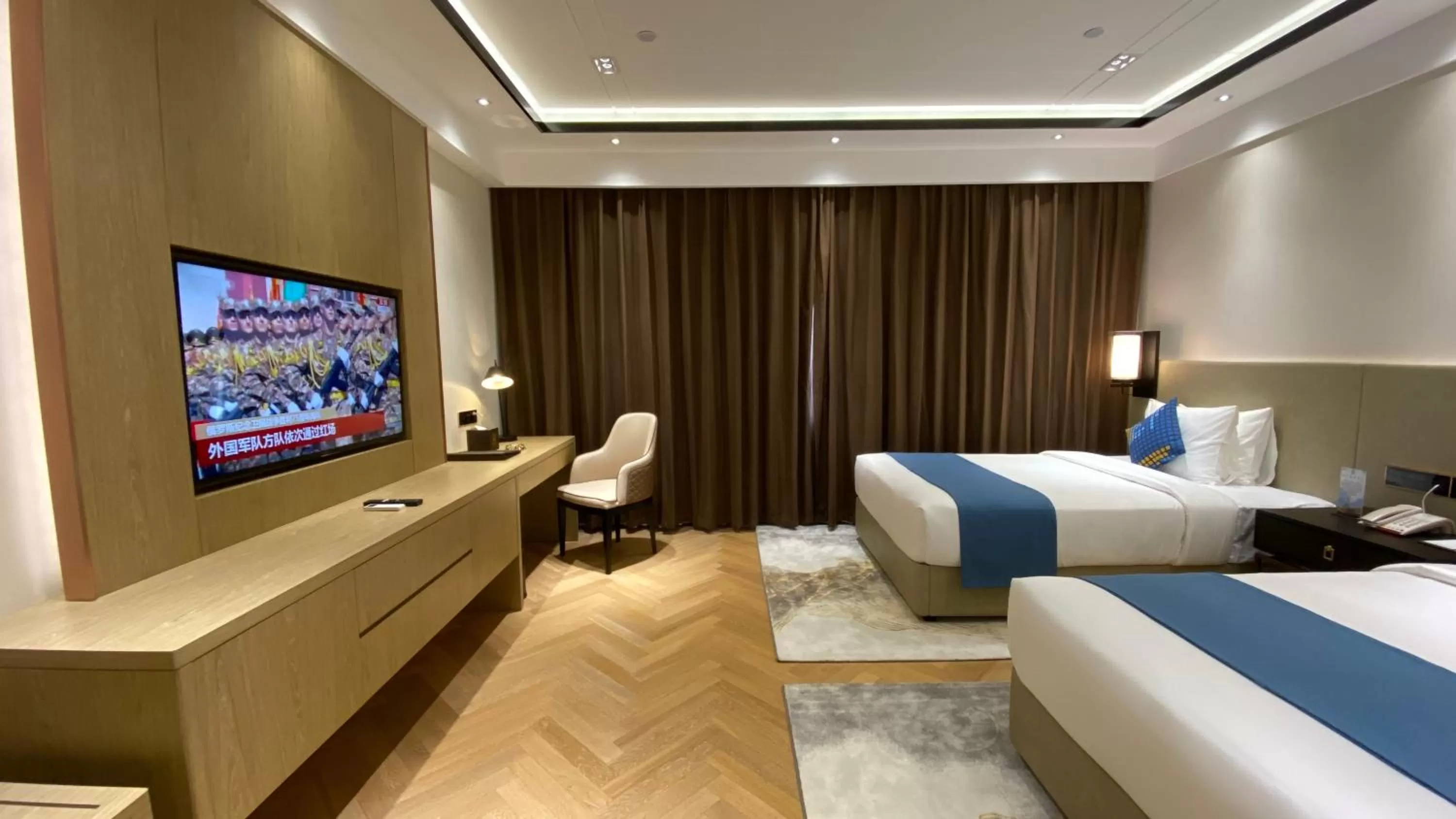 Bed in Ocean Delight Boutique Hotel 海悦精品酒店