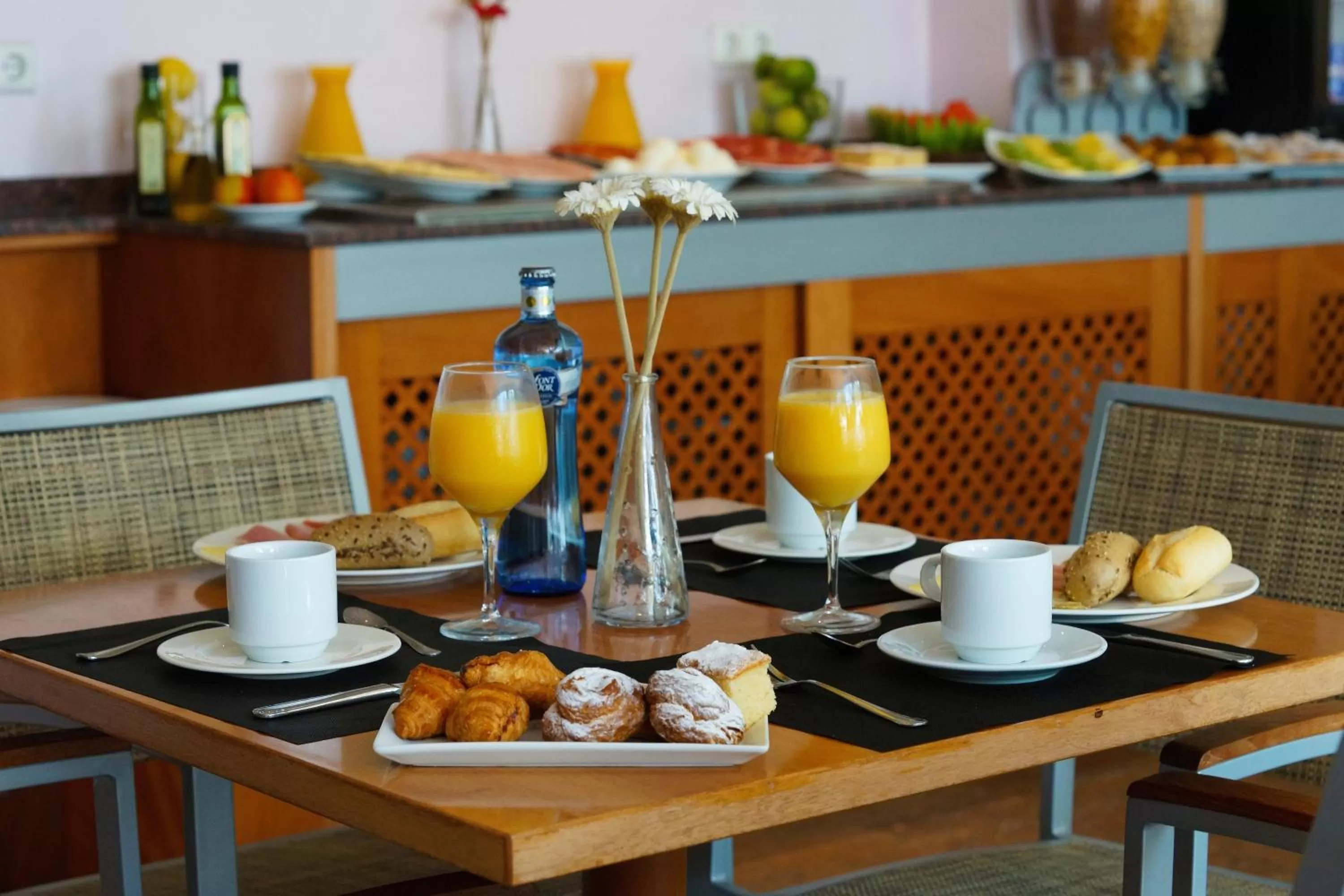 Buffet breakfast in Hotel Port Sitges