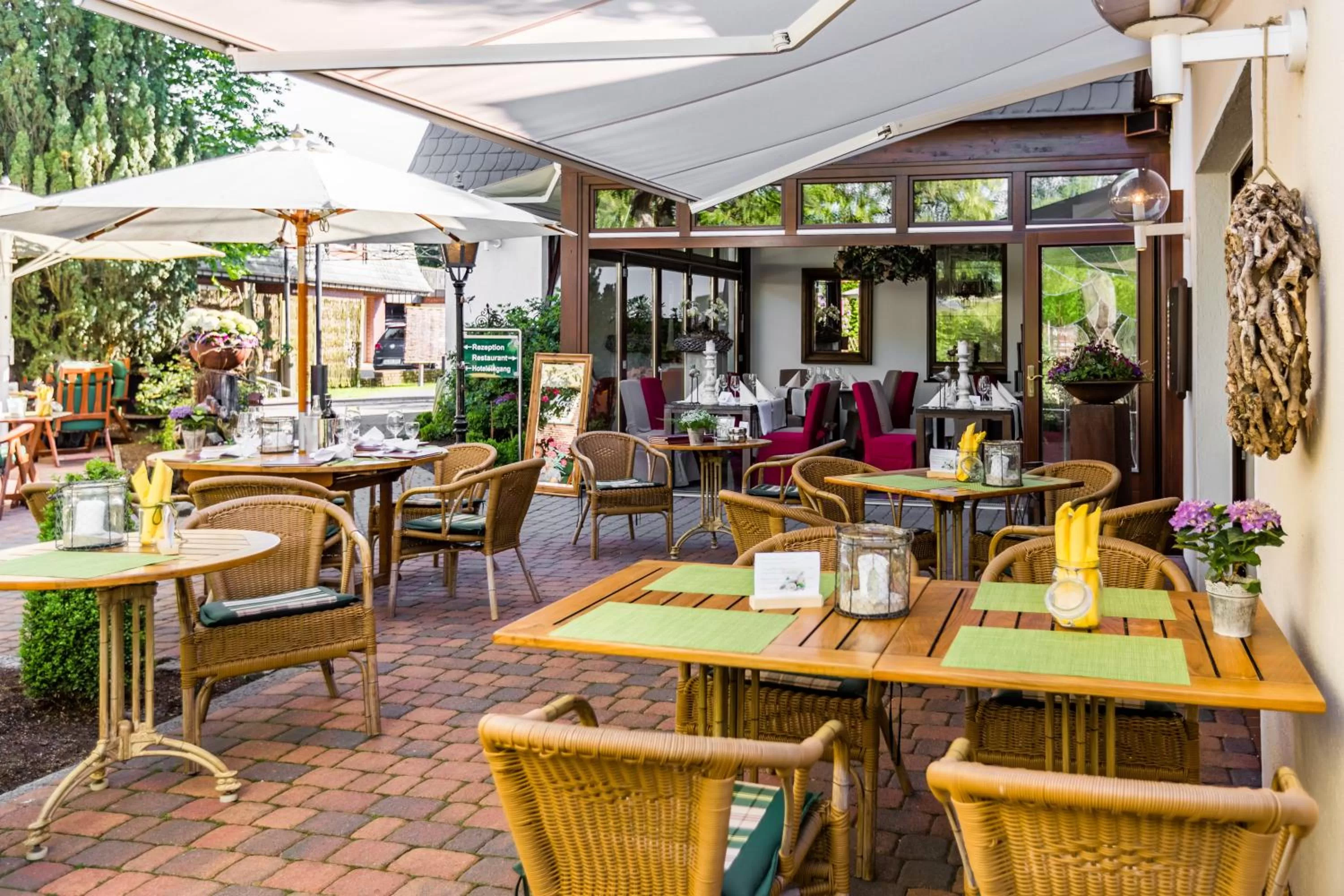 Garden in Burgdorfs Hotel & Restaurant