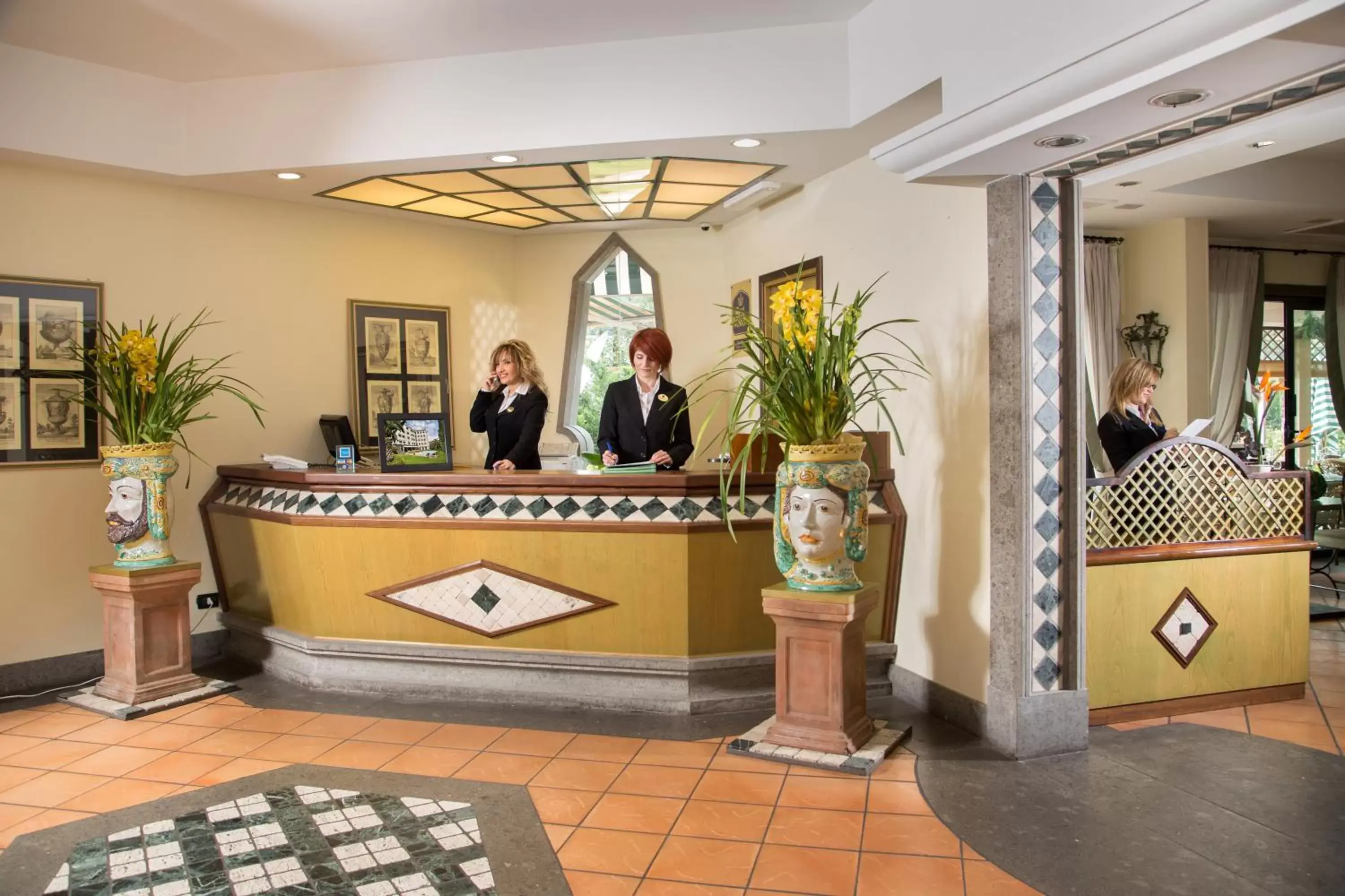 Lobby or reception, Lobby/Reception in Best Western Park Hotel Roma Nord