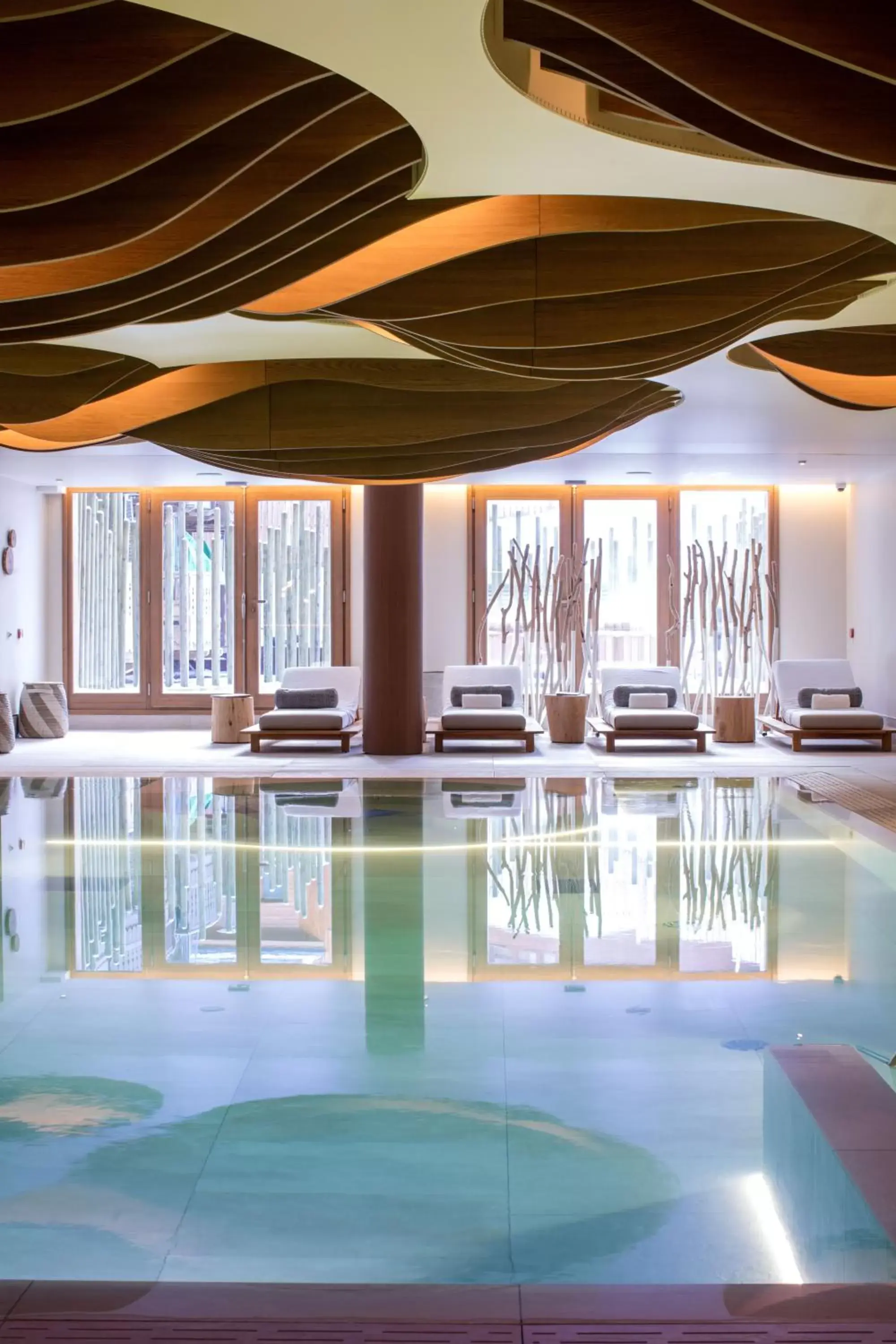 Swimming Pool in Six Senses Residences & Spa Courchevel