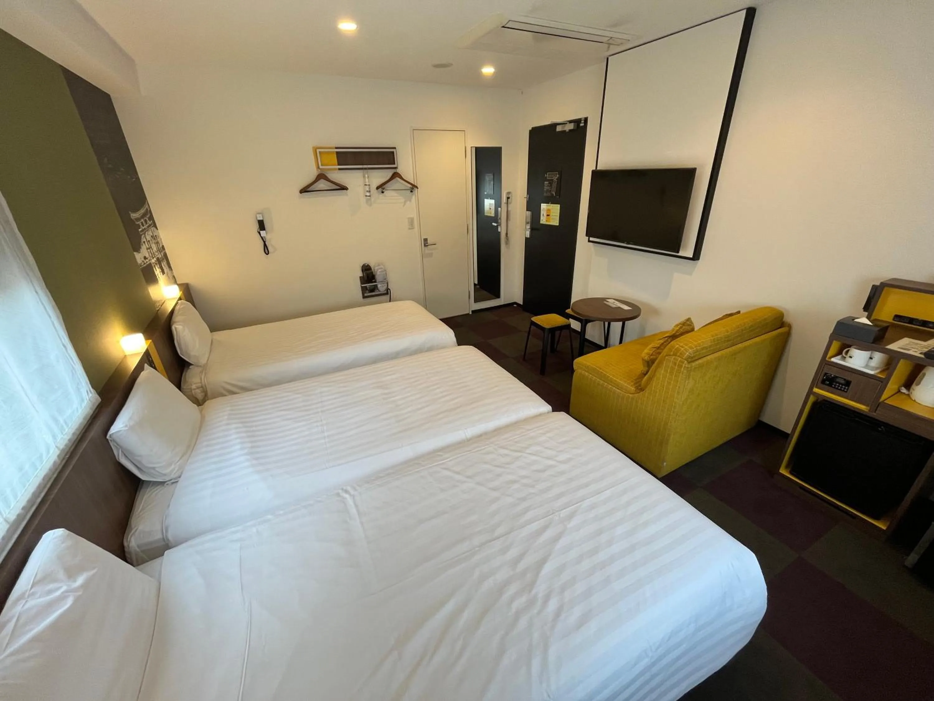 Photo of the whole room, Bed in Henn na Hotel Tokyo Haneda