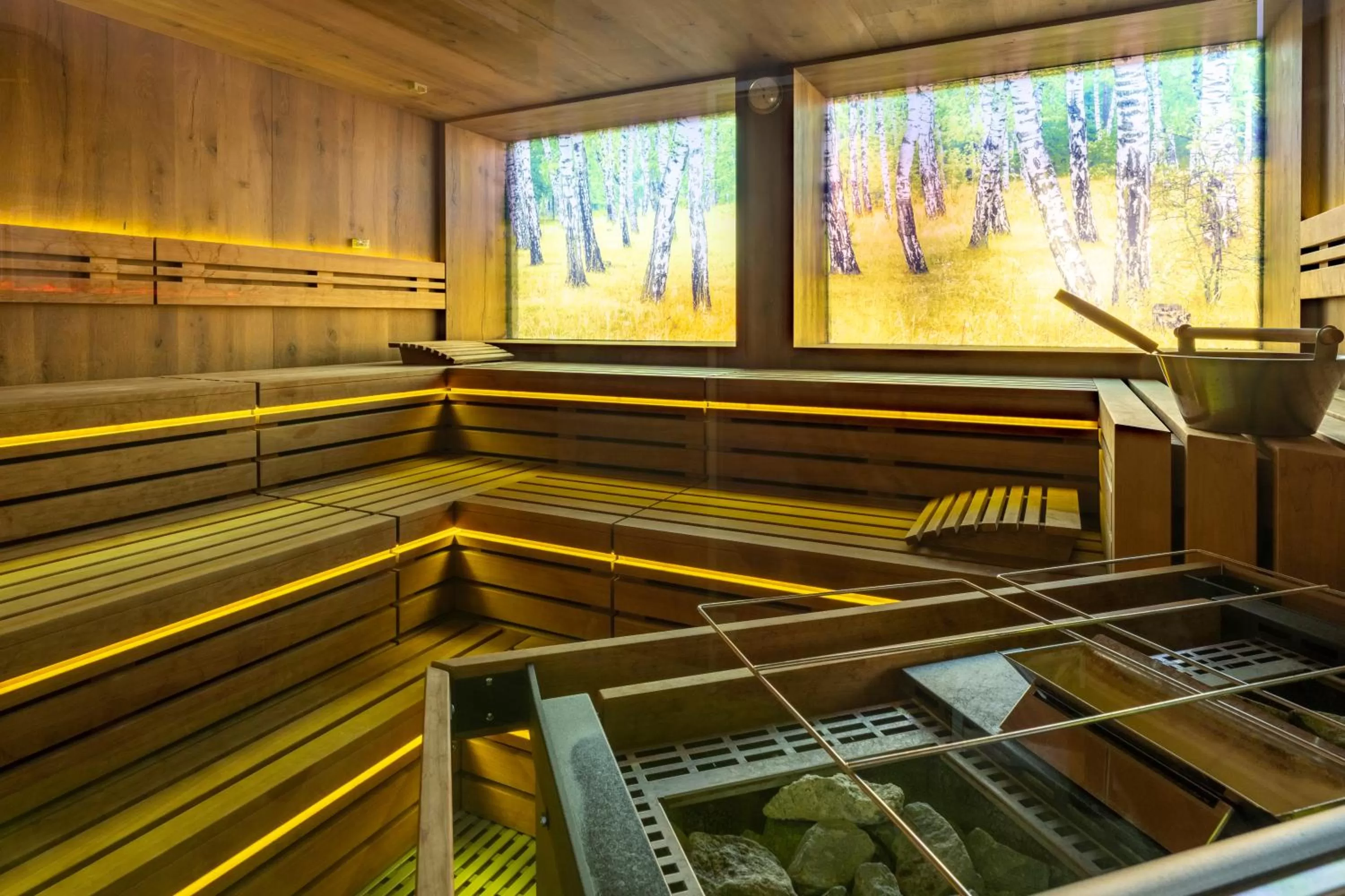 Sauna in Alpin & Wellness Resort Ludwig Royal