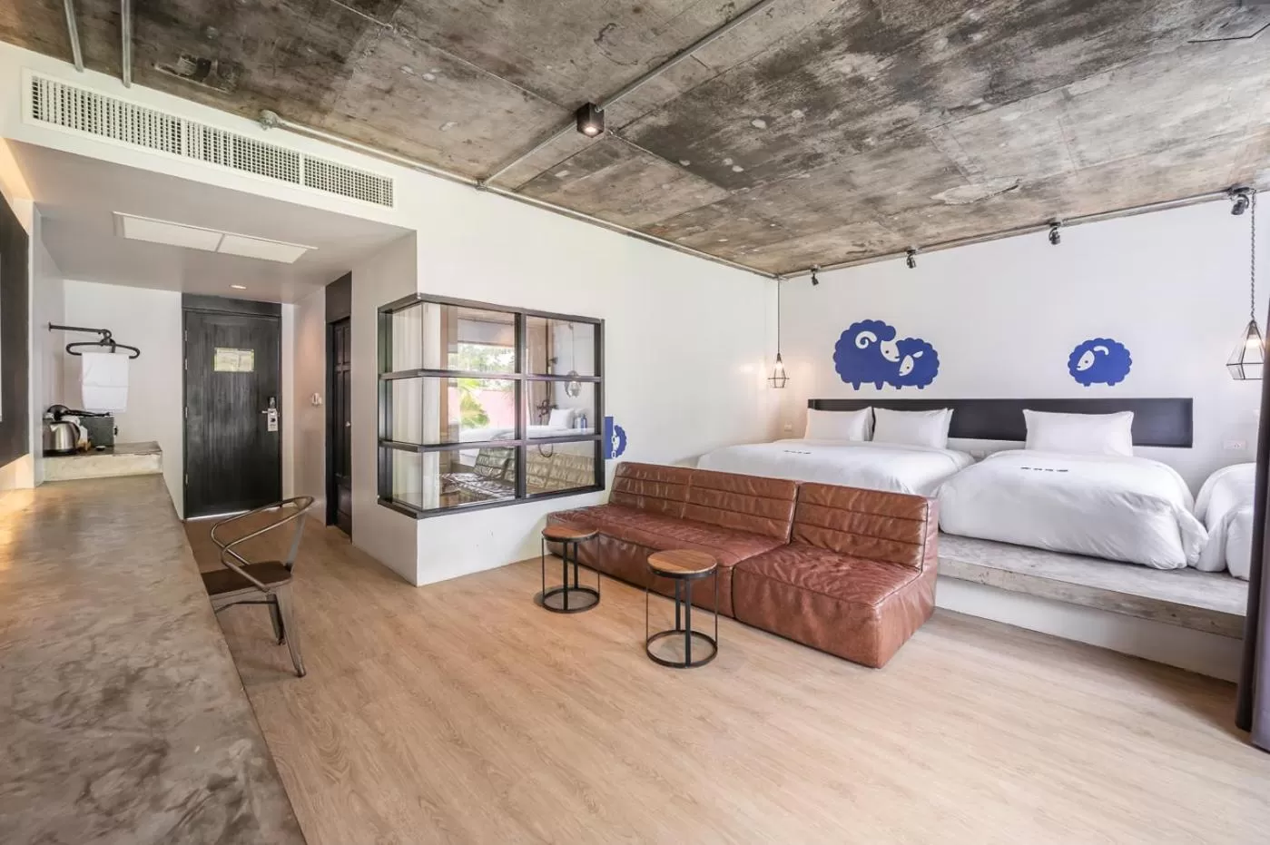 Living room, Bed in Kokotel Khao Lak Lighthouse