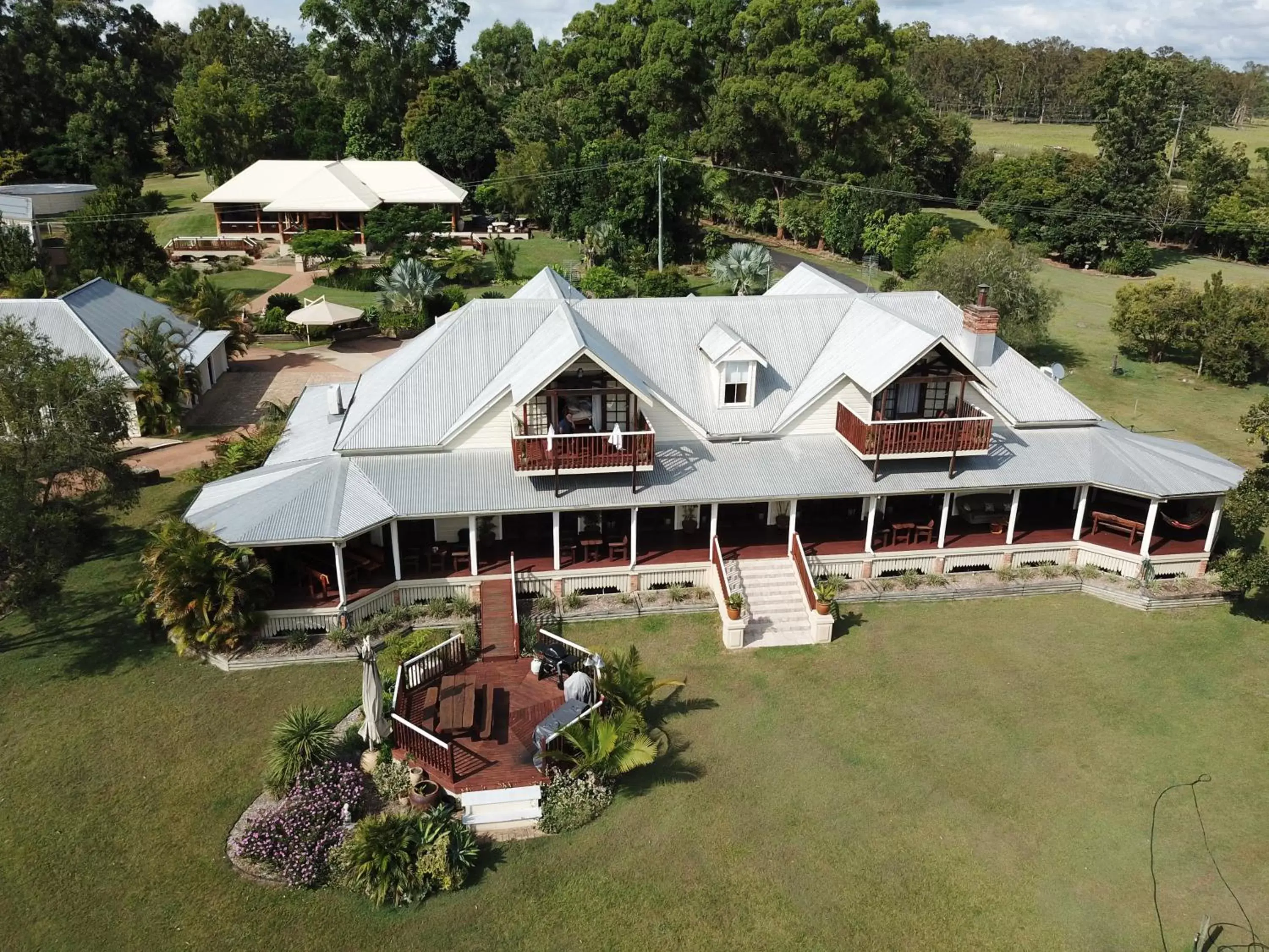 Bird's eye view, Bird's-eye View in Clarence River Bed & Breakfast