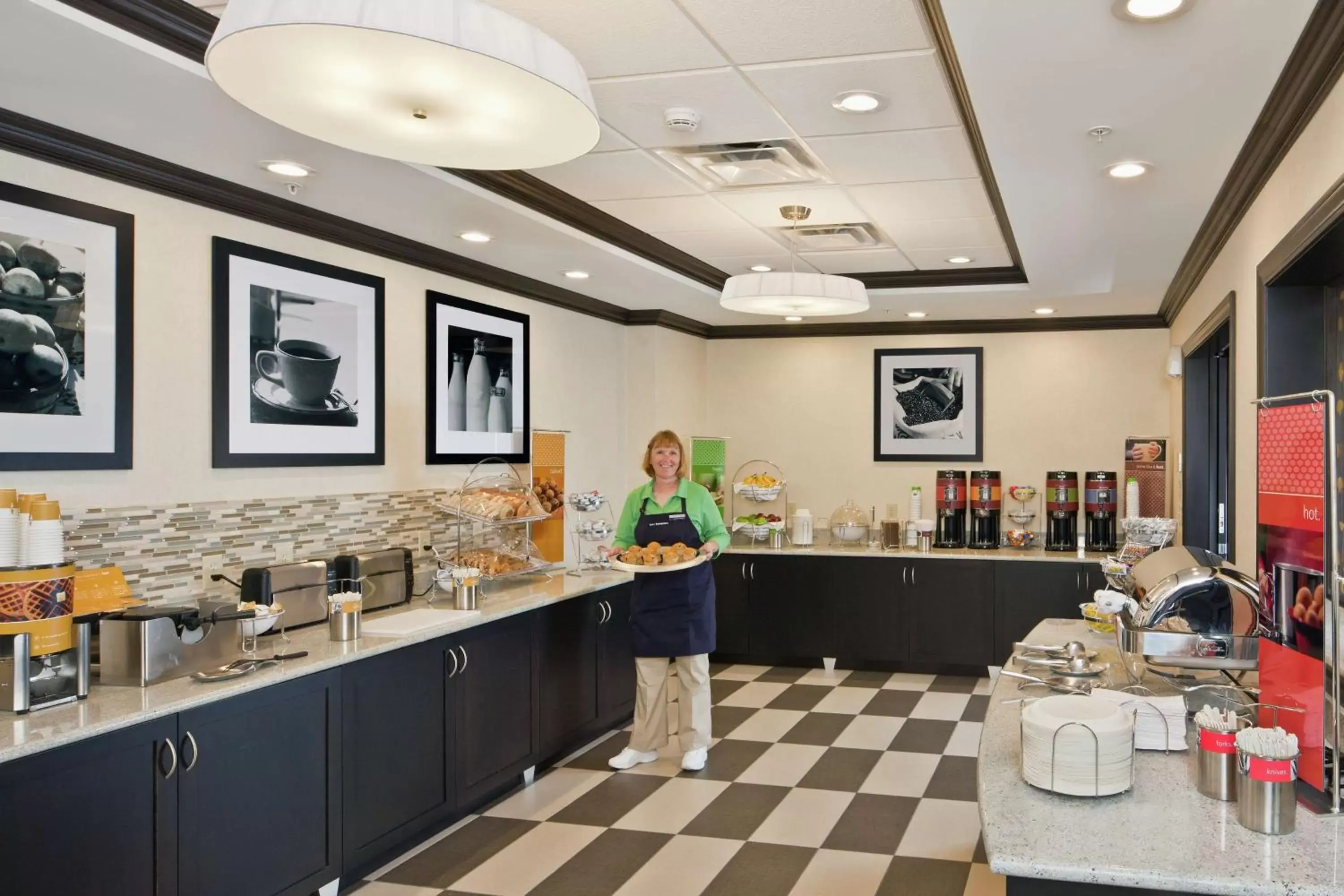 Breakfast, Restaurant/Places to Eat in Hampton Inn & Suites Saginaw