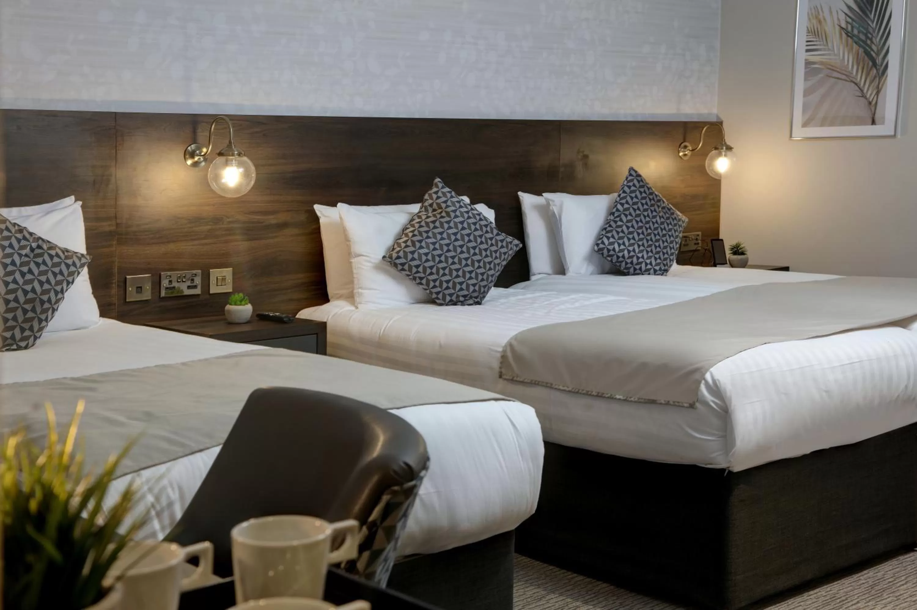 Bed in Trafford Hall Hotel Manchester, Trademark Collection by Wyndham