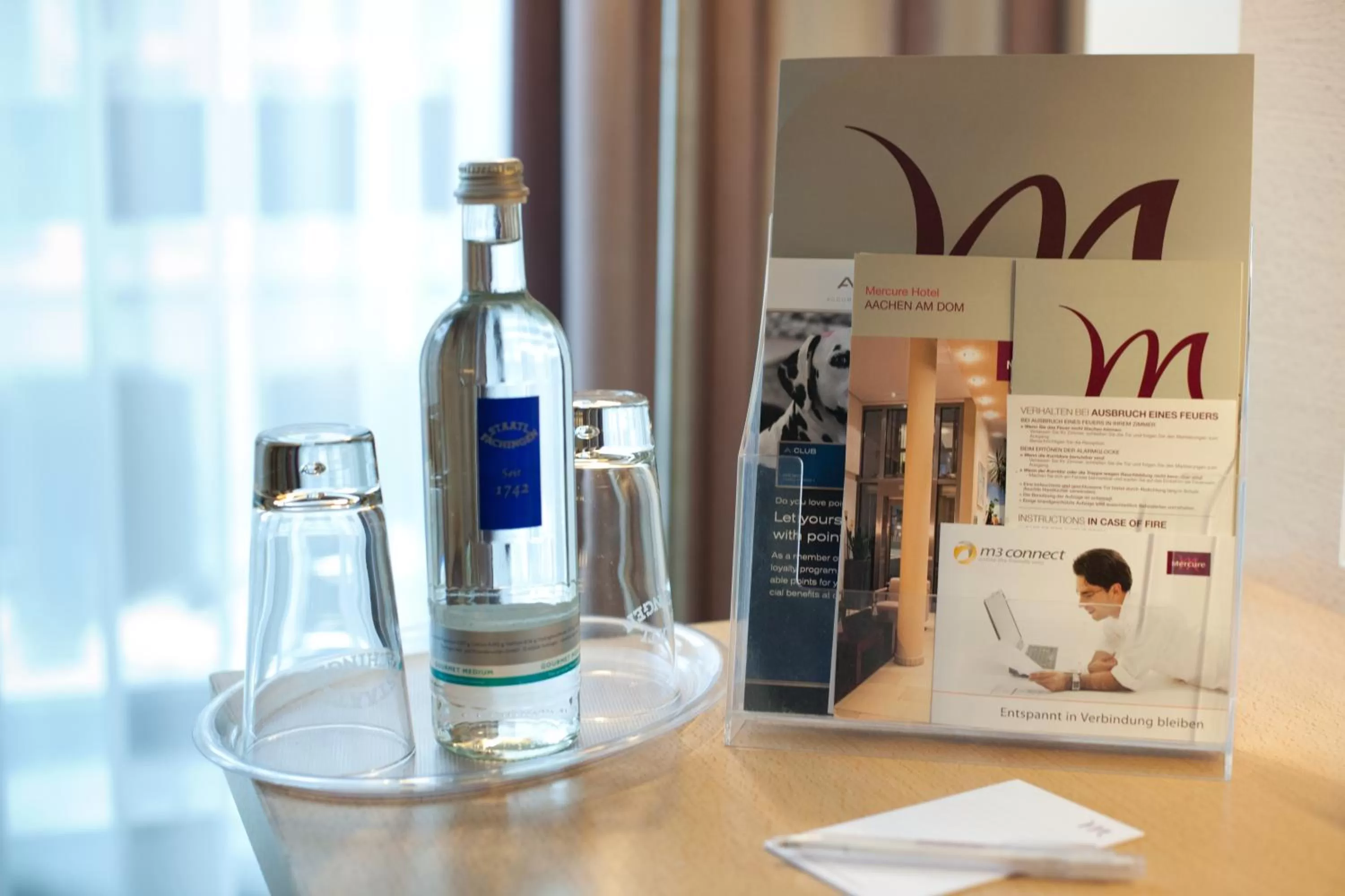 Decorative detail in Mercure Hotel Aachen Am Dom