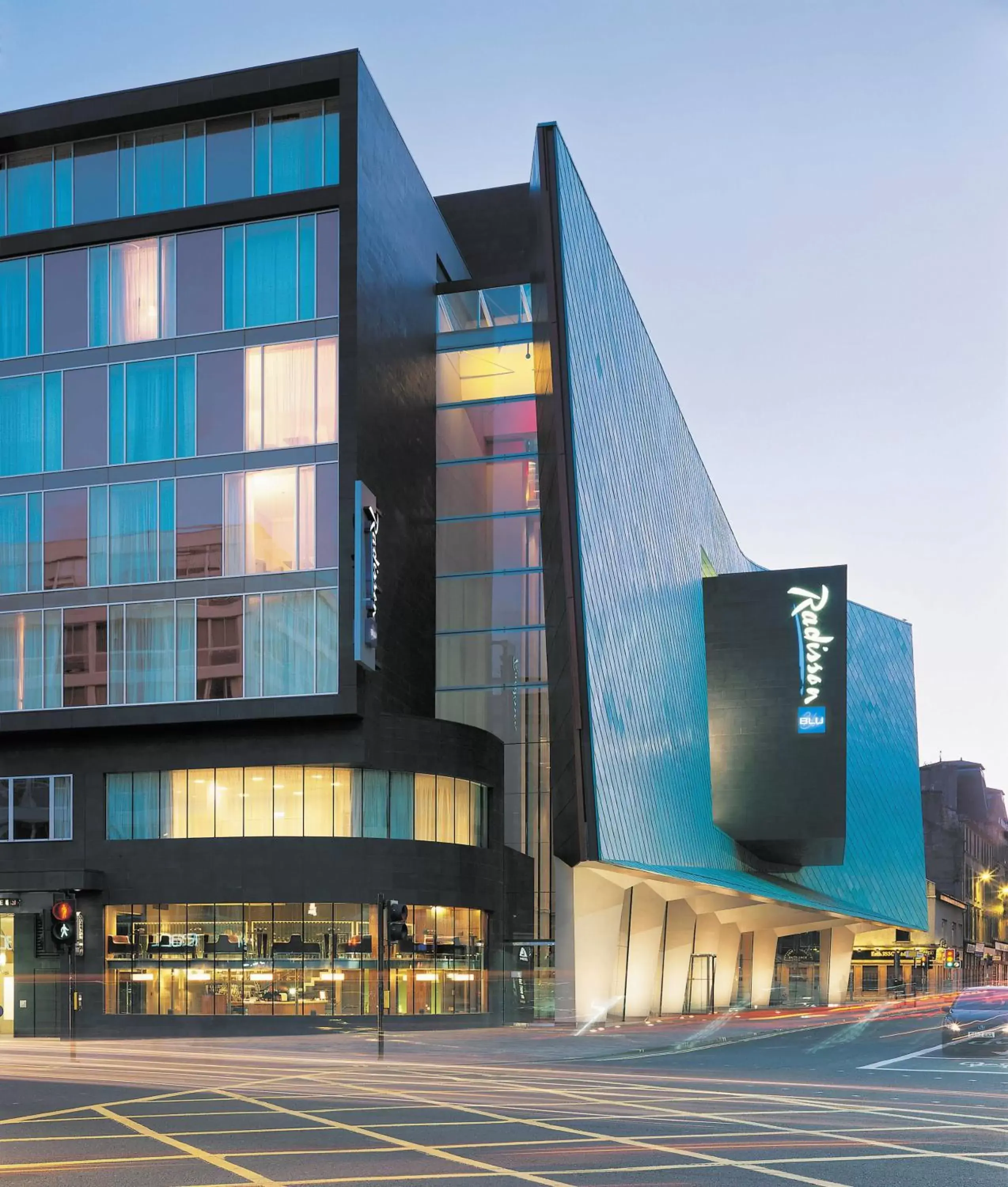 Facade/entrance, Property Building in Radisson Blu Hotel, Glasgow