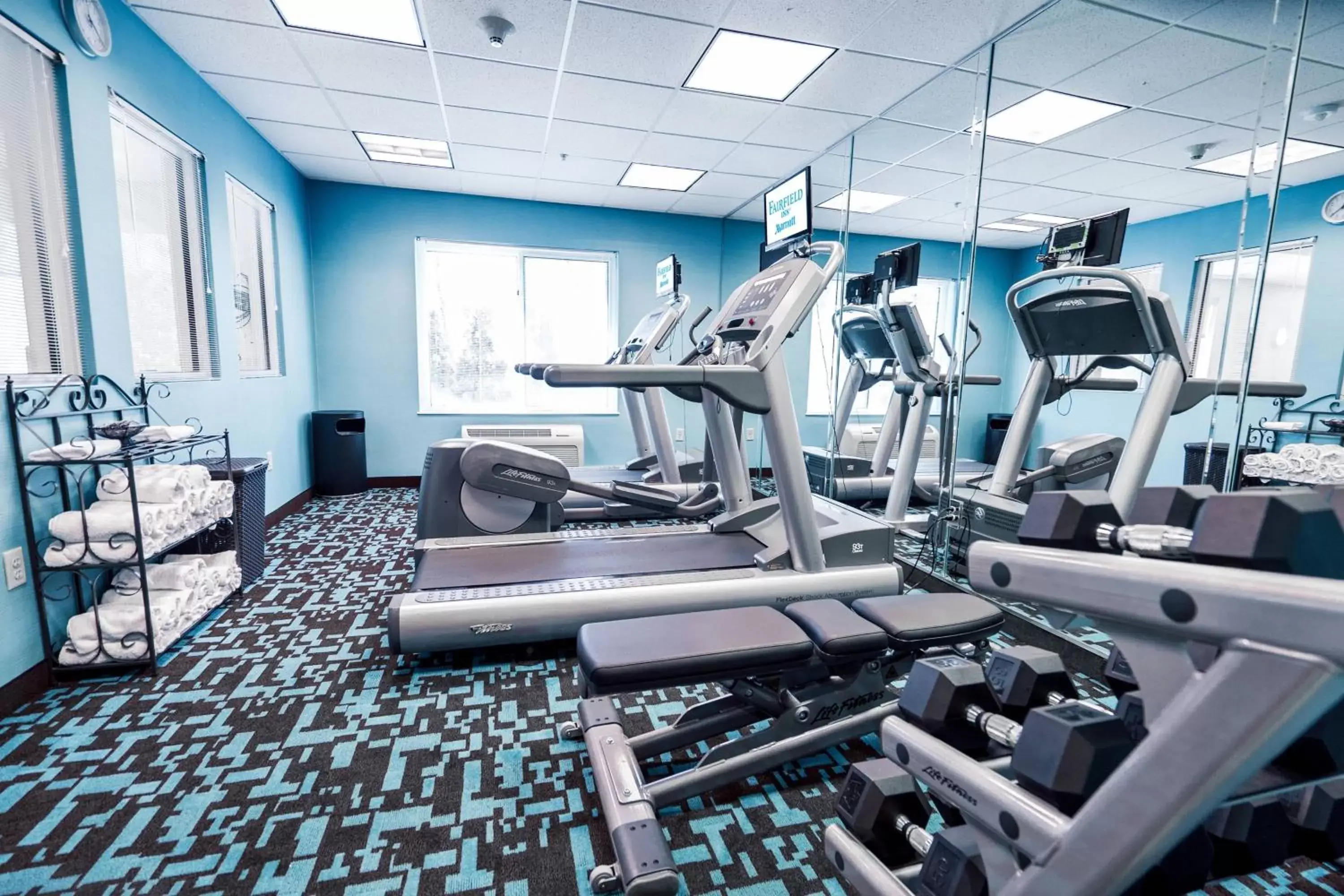 Fitness centre/facilities, Fitness Center/Facilities in Fairfield by Marriott Medford Long Island