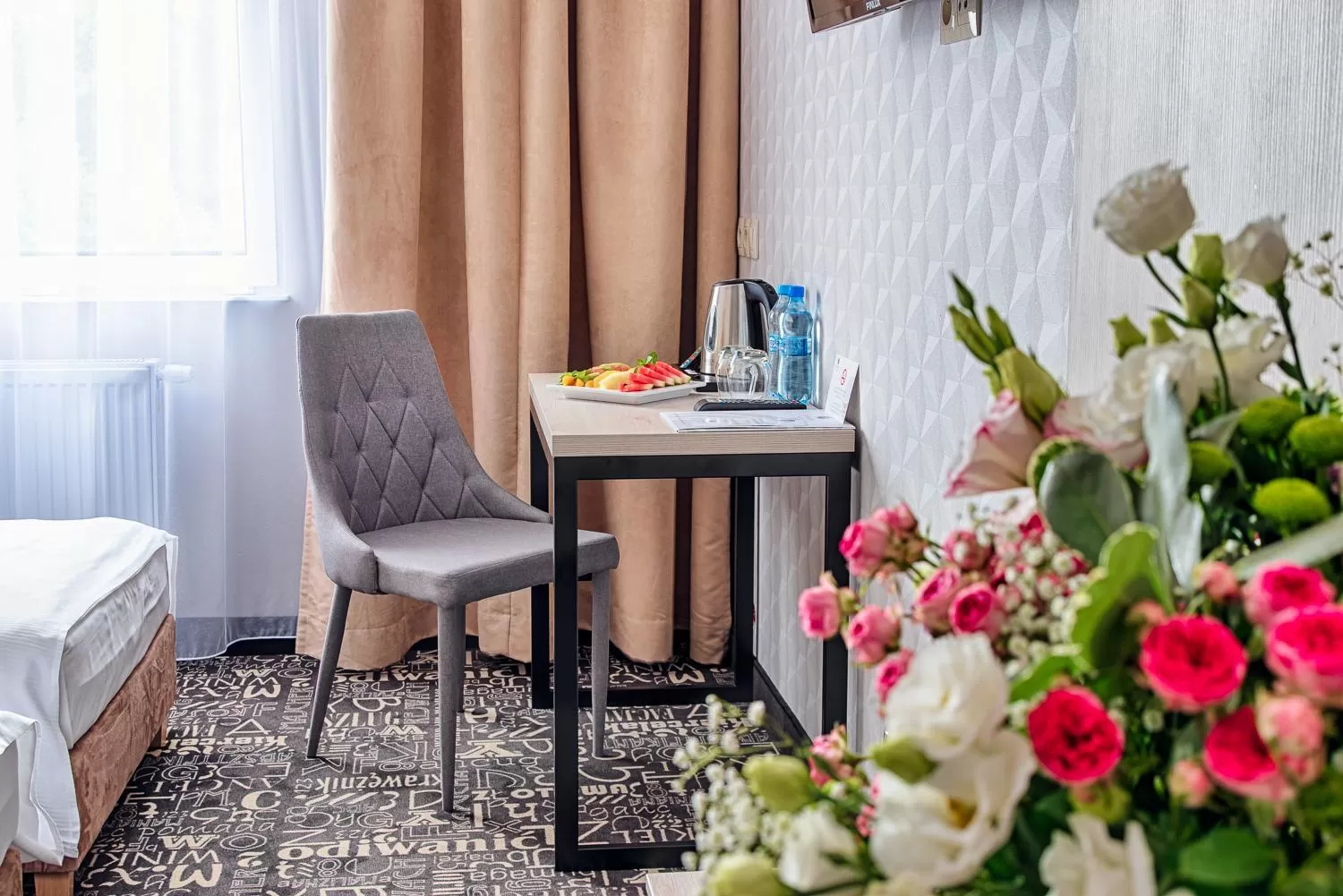 Coffee/tea facilities, Bed in Falenty Biznes i Wypoczynek