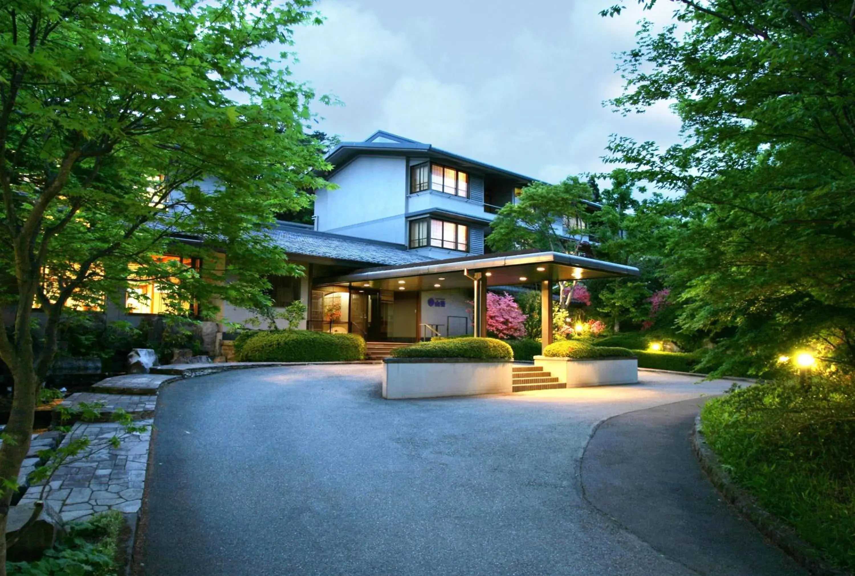 Facade/entrance, Property Building in Nasu Onsen Sanraku