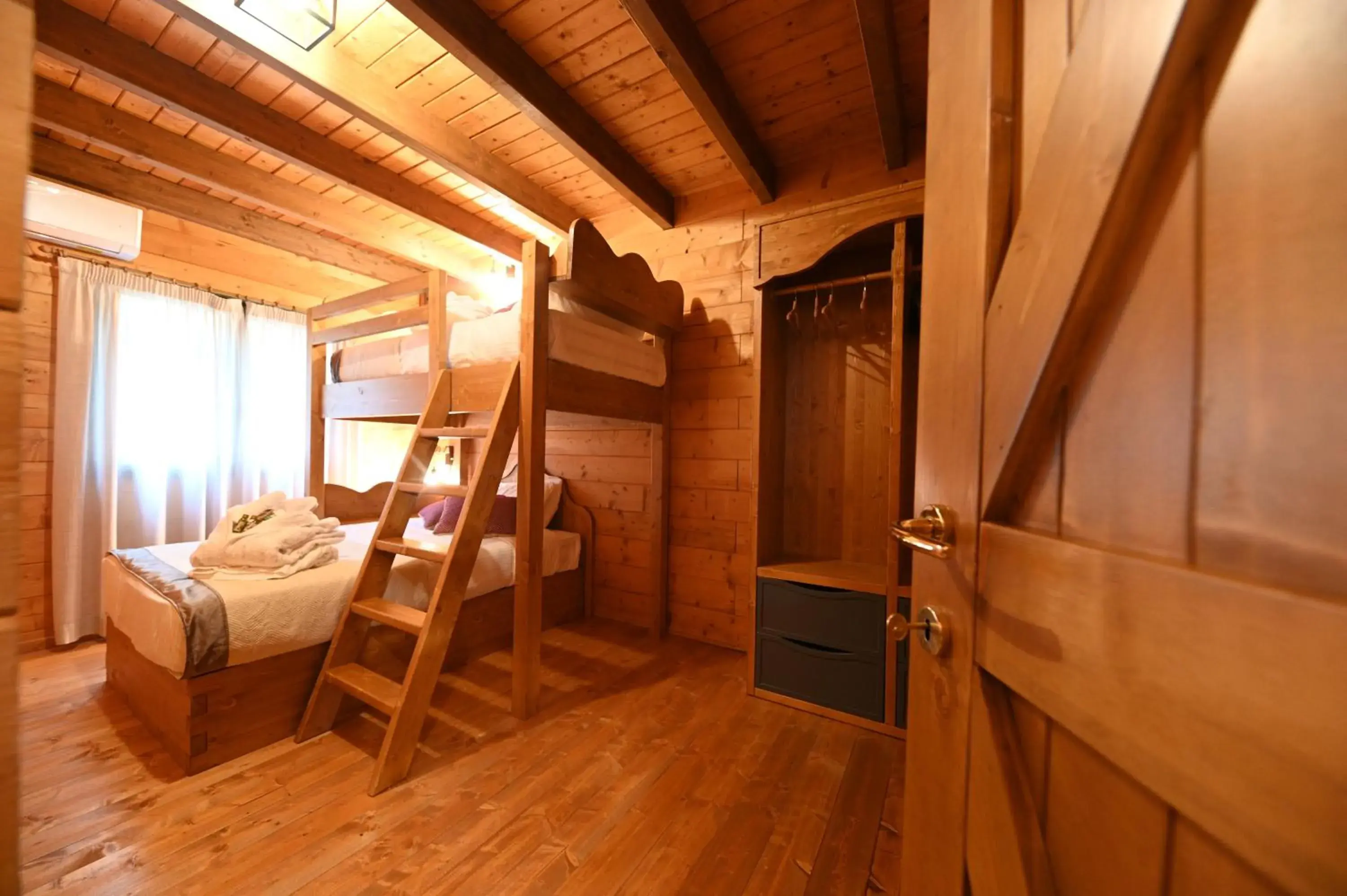 Bedroom, Bunk Bed in Il Ciocco Hotels