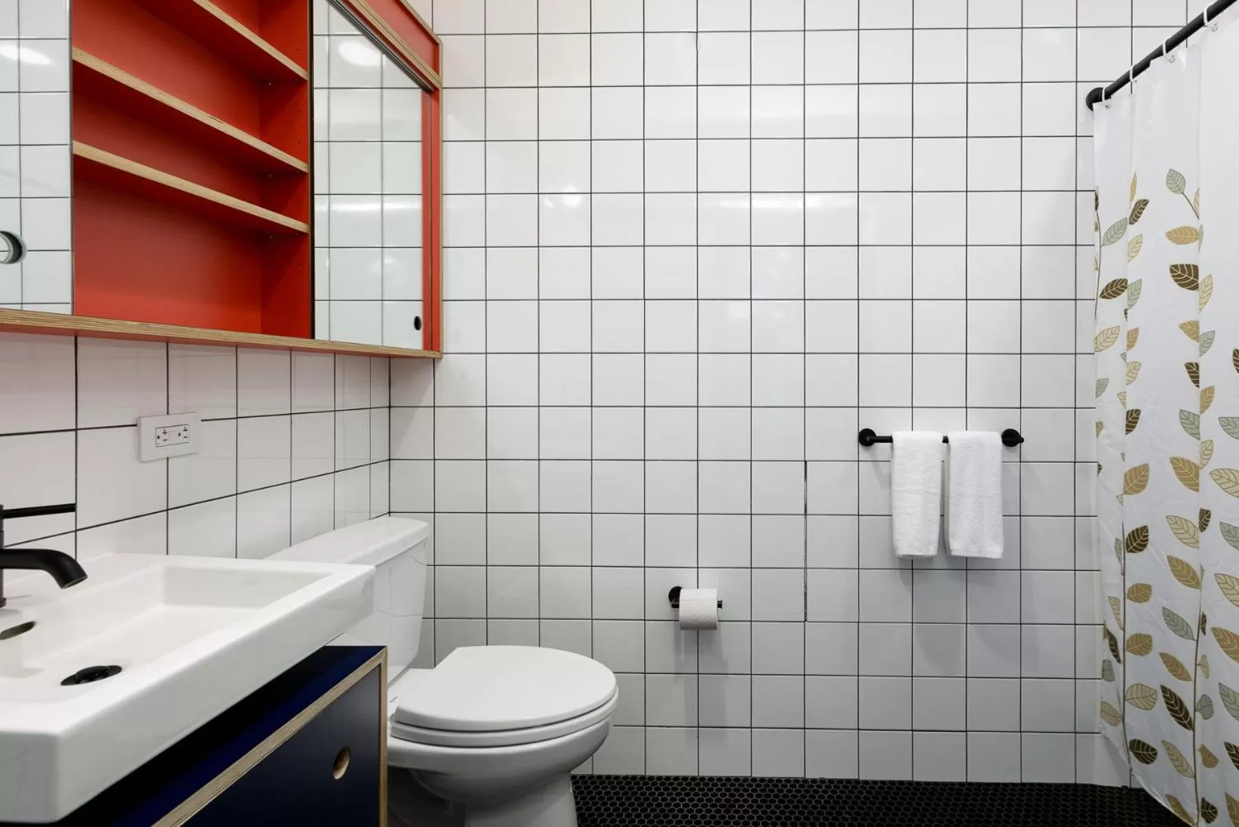 Bathroom in Placemakr Wall Street