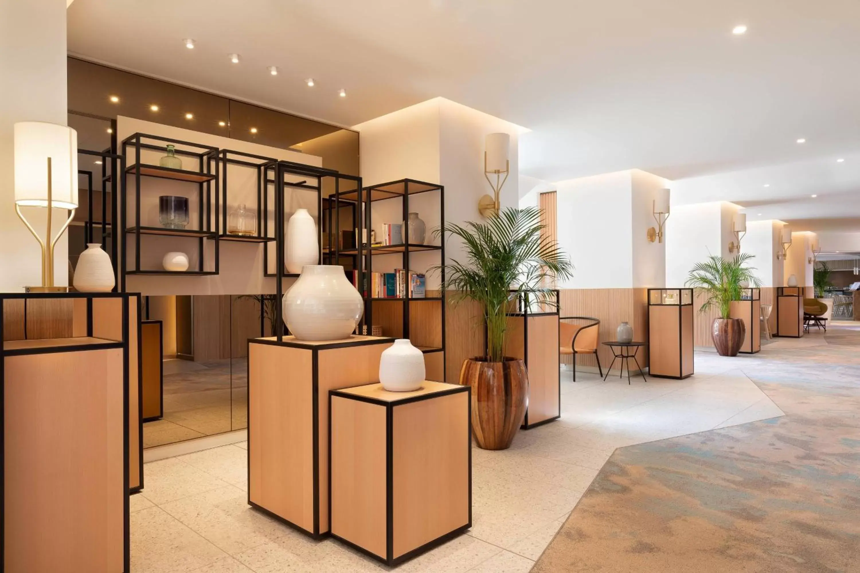 Lobby or reception in Riviera Marriott Hotel La Porte De Monaco Lobby or reception in Riviera Marriott Hotel La Porte De Monaco