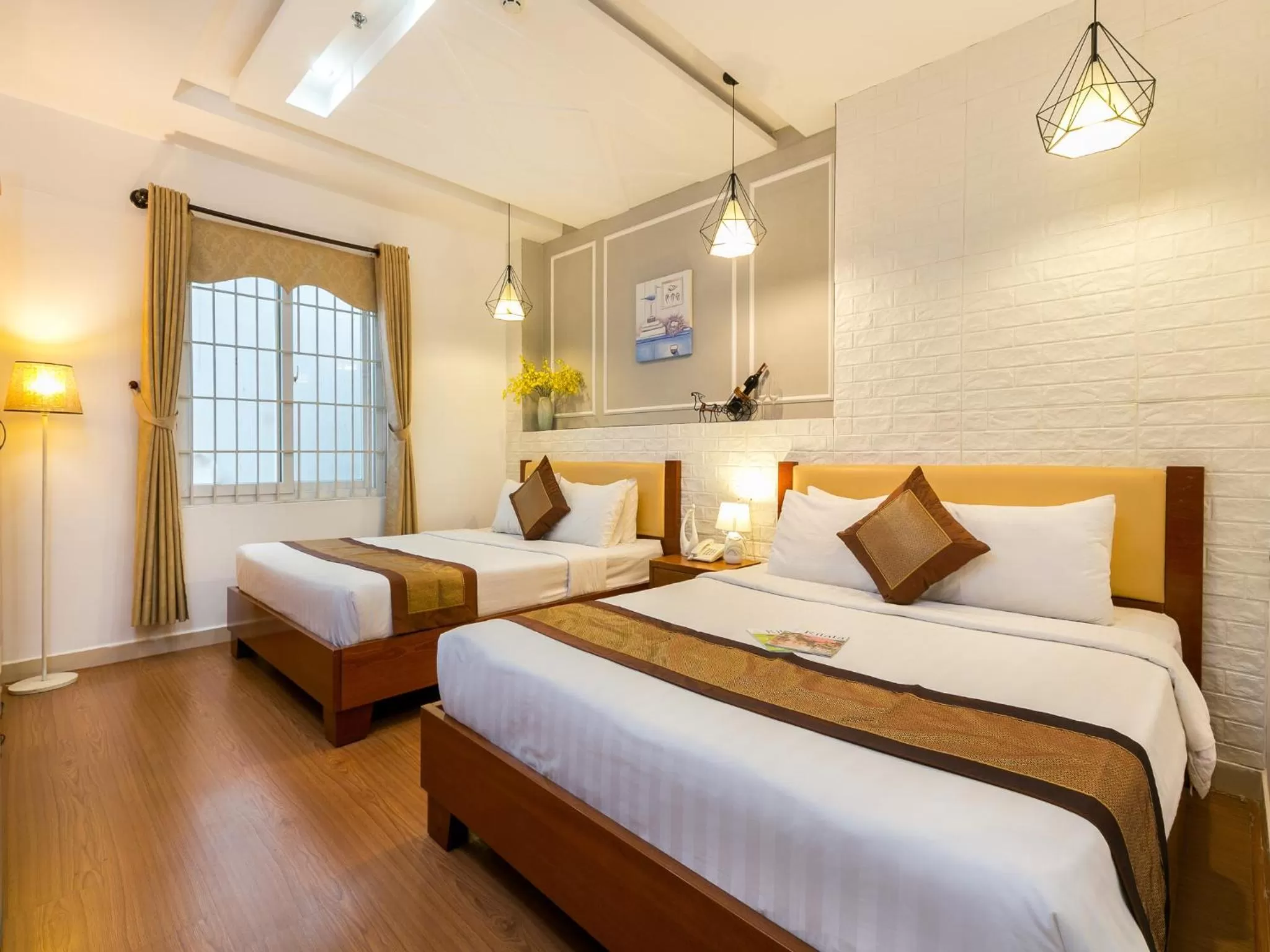 Photo of the whole room, Bed in Vilion Boutique Hotel Ben Thanh