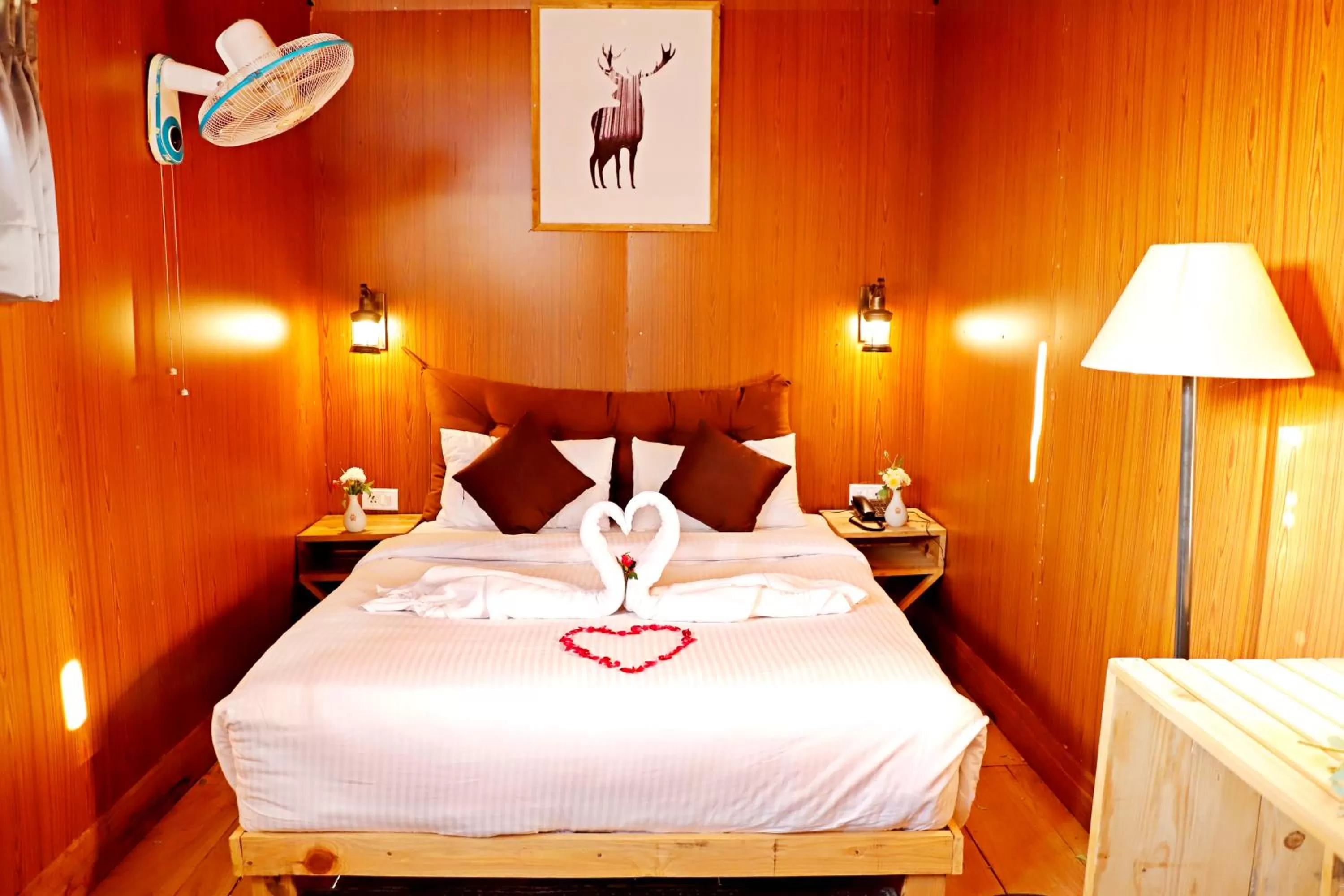 Bed in LaHermitage Resort