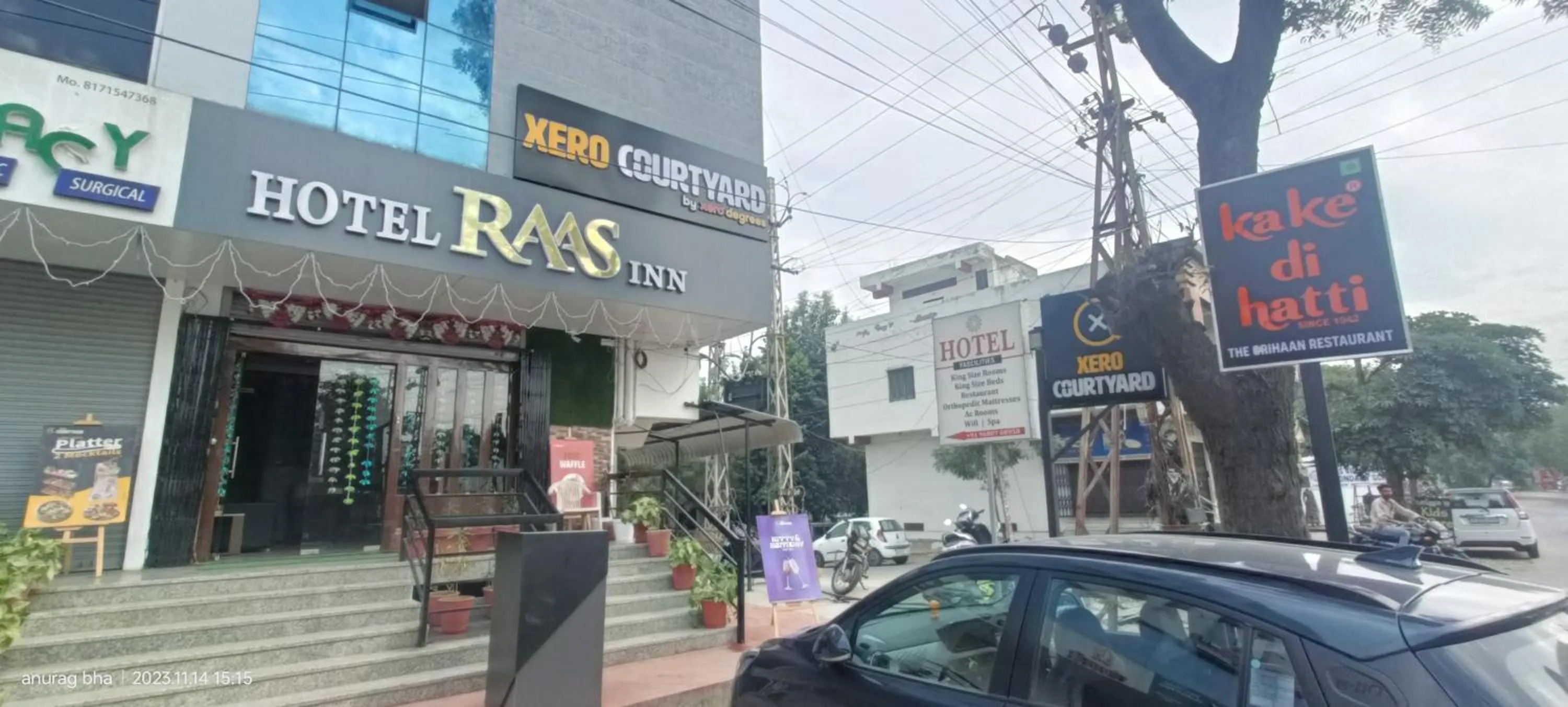 Property building in Hotel Raas Inn, New Hotel