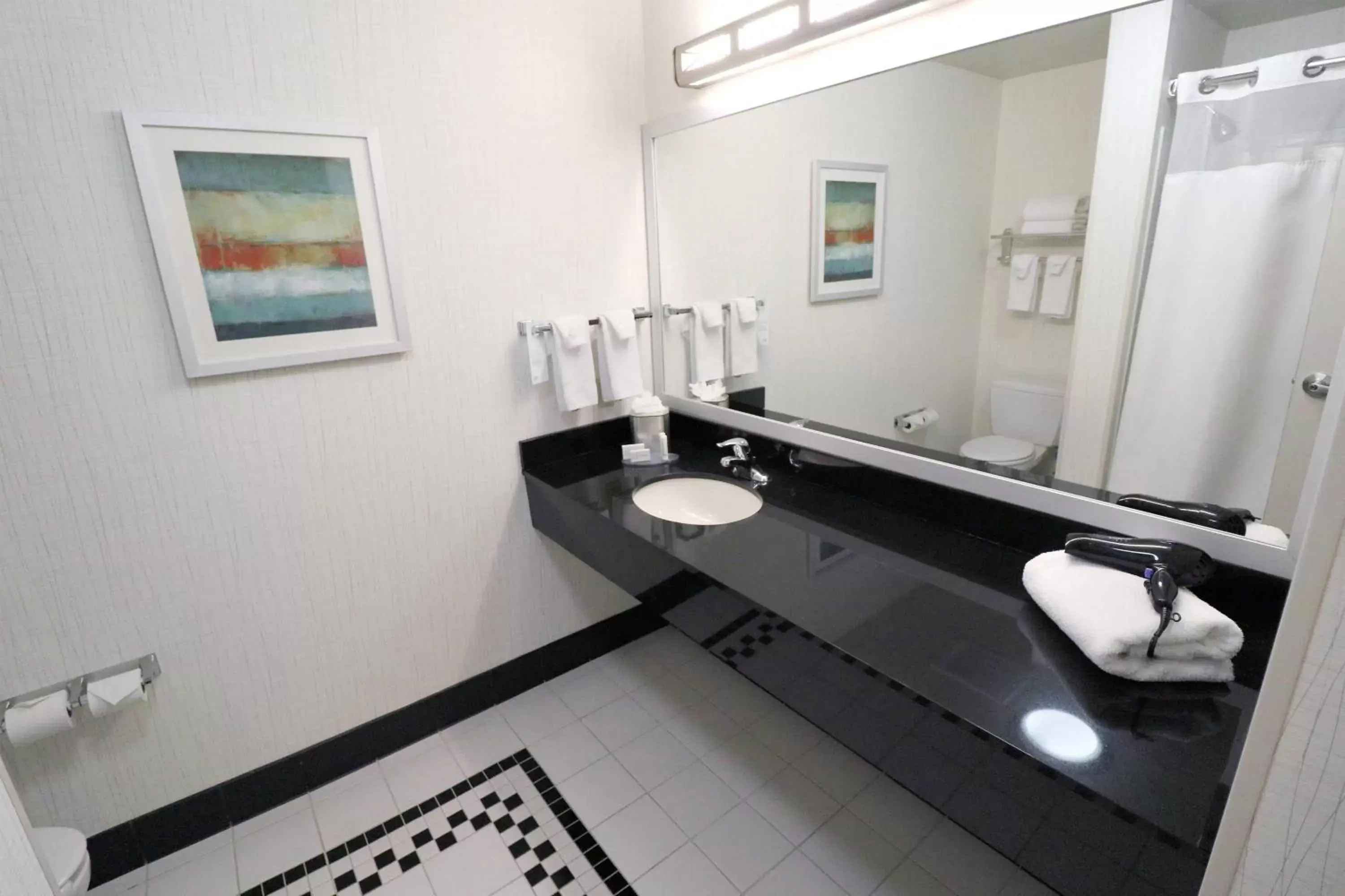 Bathroom in Fairfield Inn & Suites Des Moines Airport