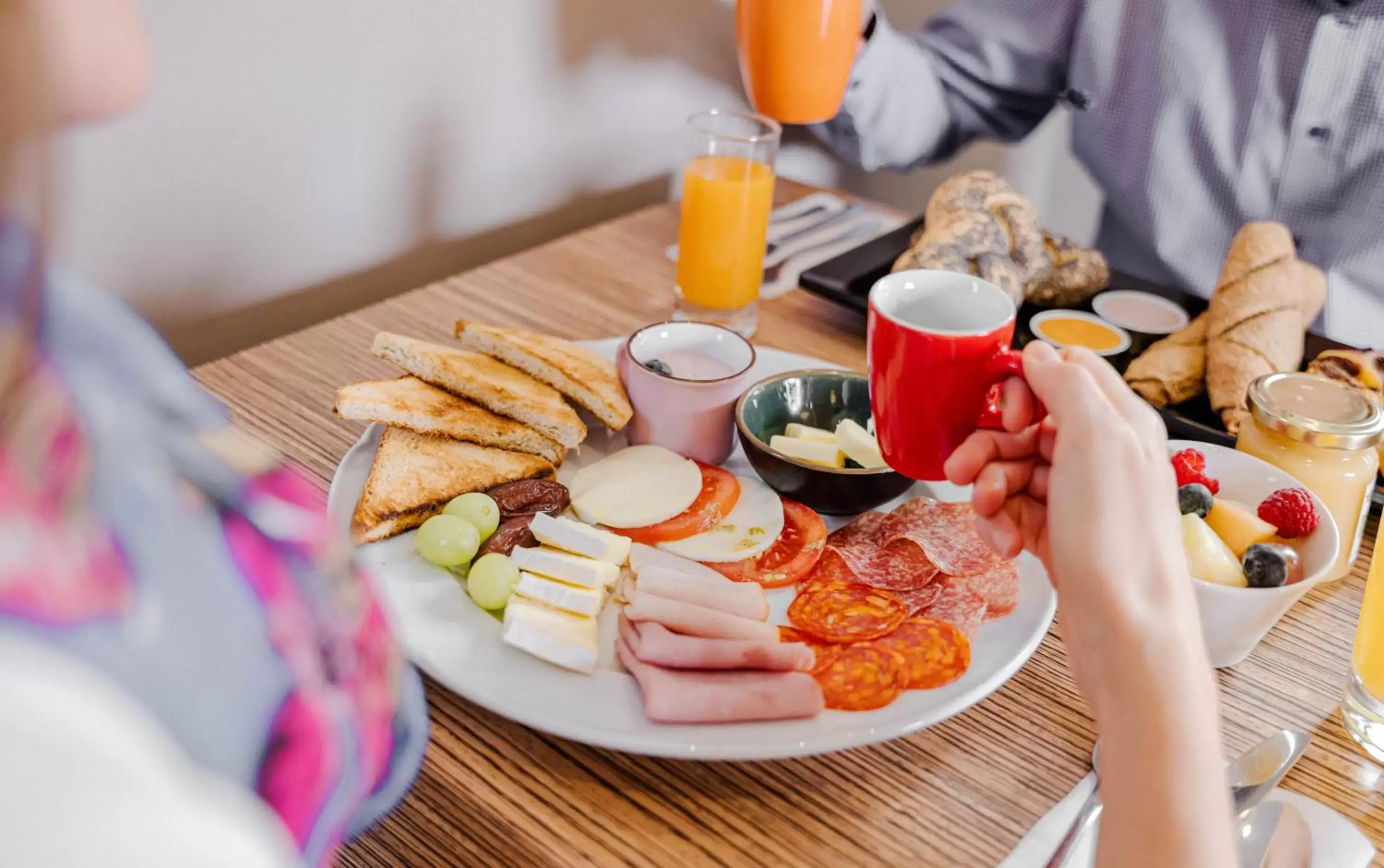 Breakfast in Ibis Styles Wien City