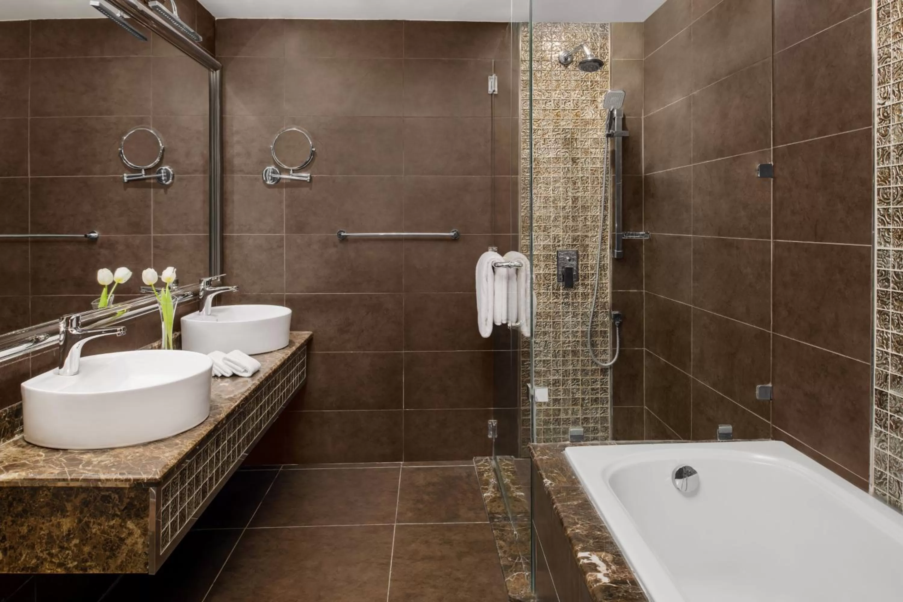 Bathroom in Crowne Plaza Riyadh Al Waha by IHG