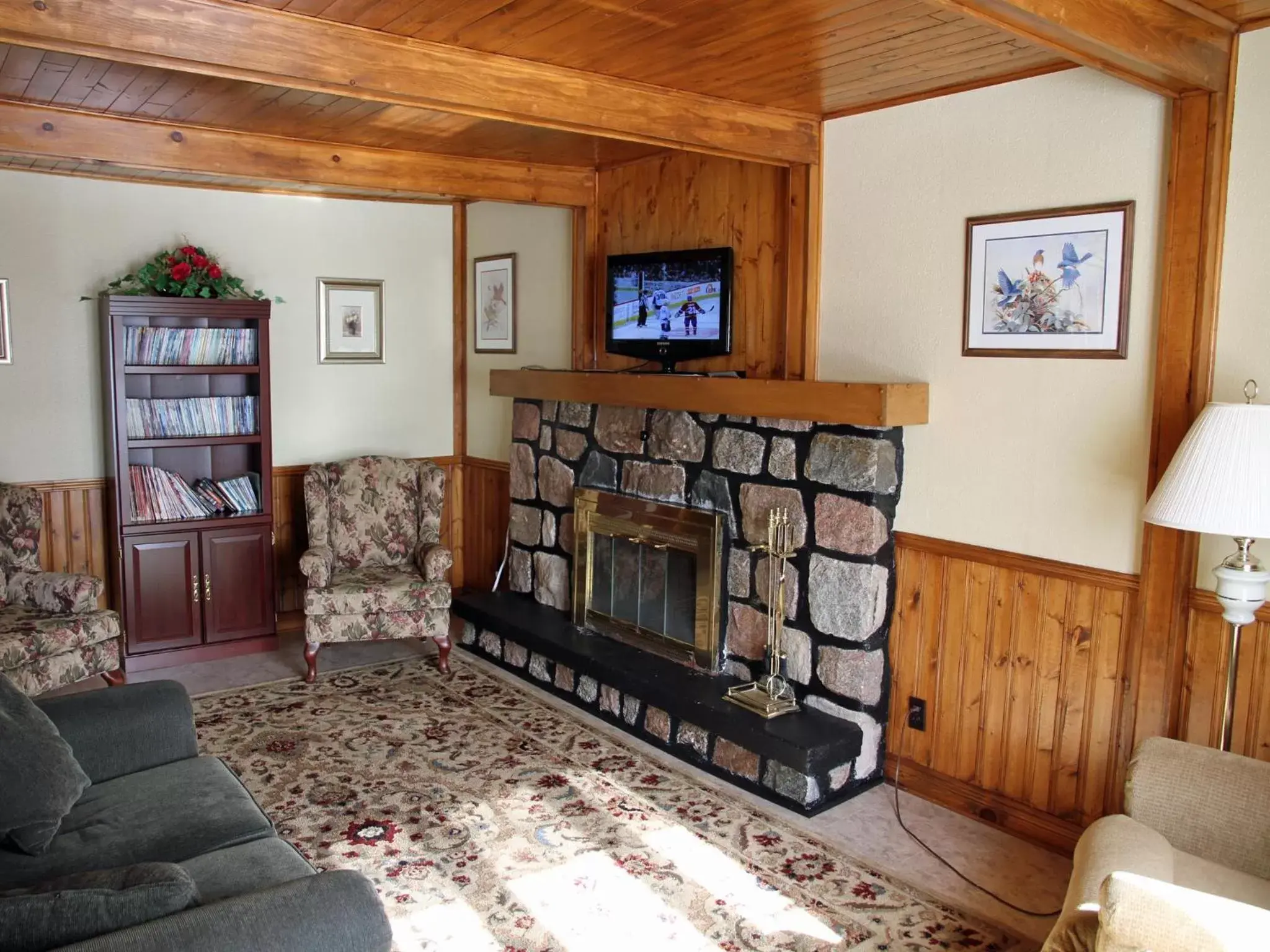 Living room, Seating Area in Auberge Motel 4 Saisons