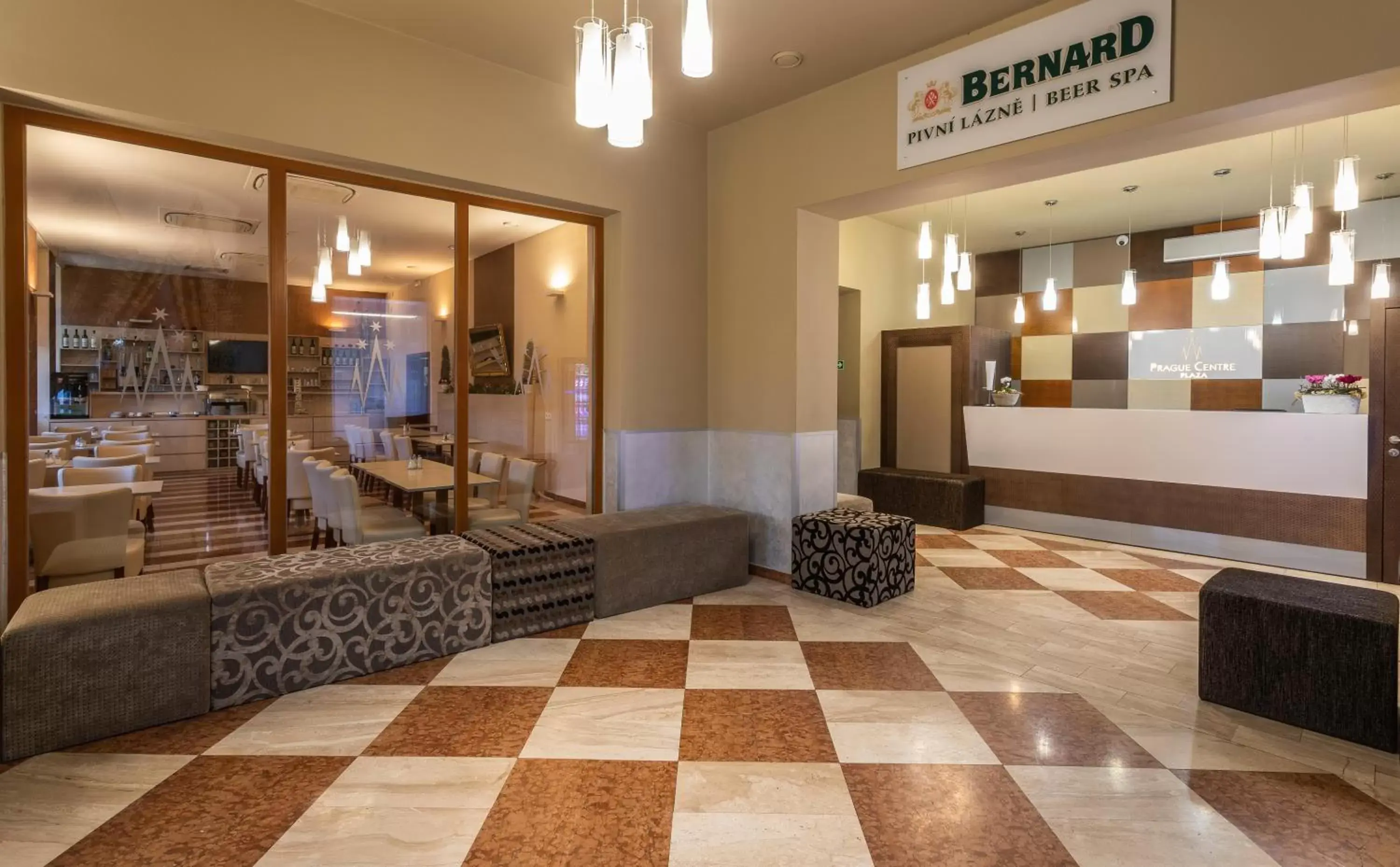 Lobby or reception in Prague Centre Plaza Lobby or reception in Prague Centre Plaza