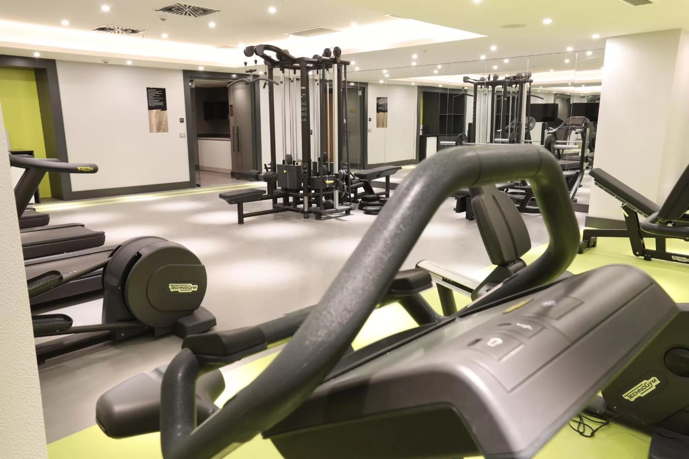 Fitness centre/facilities in Limak Skopje Luxury Hotel