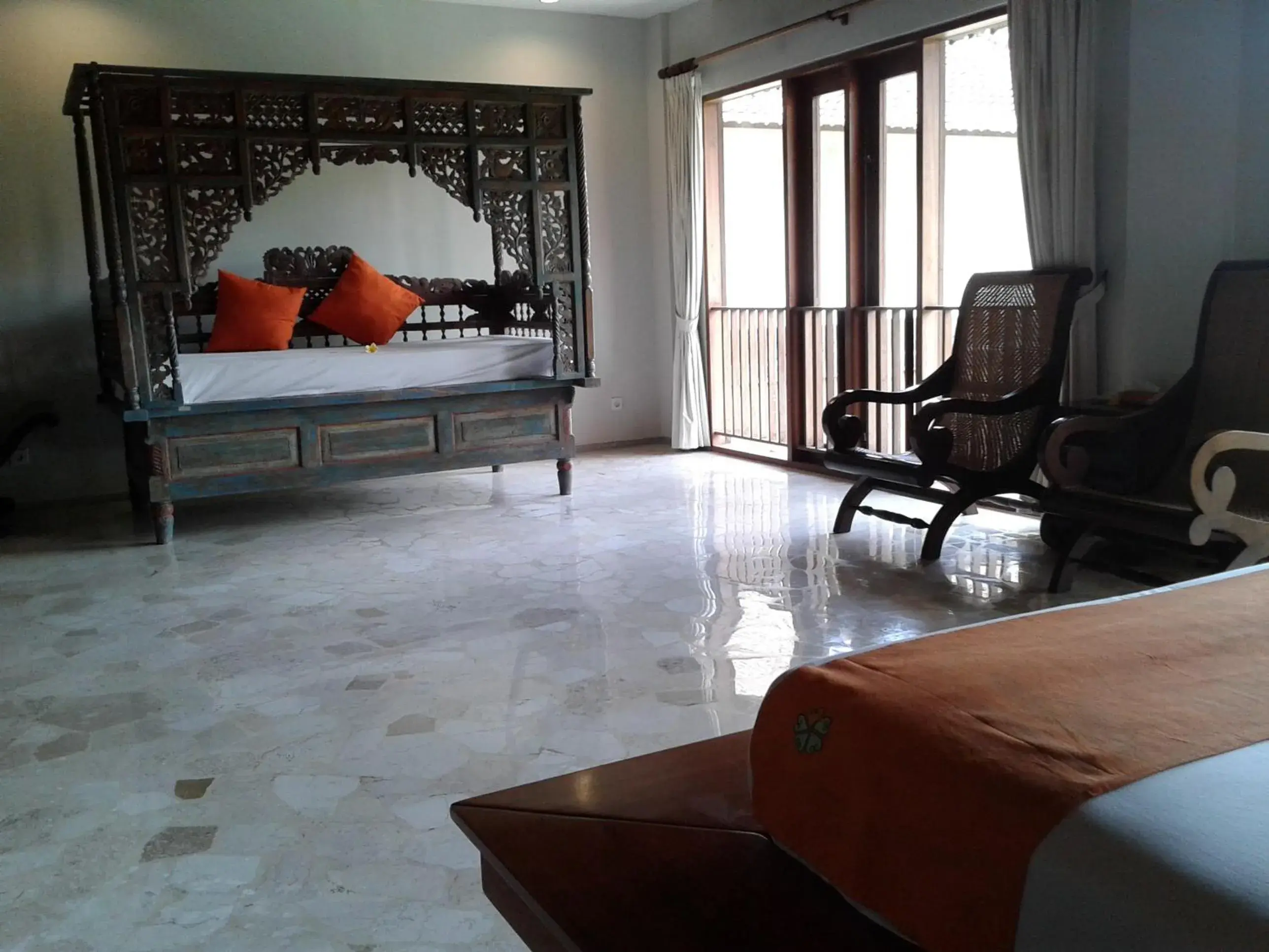 Bedroom, Seating Area in Anahata Villas and Spa Resort