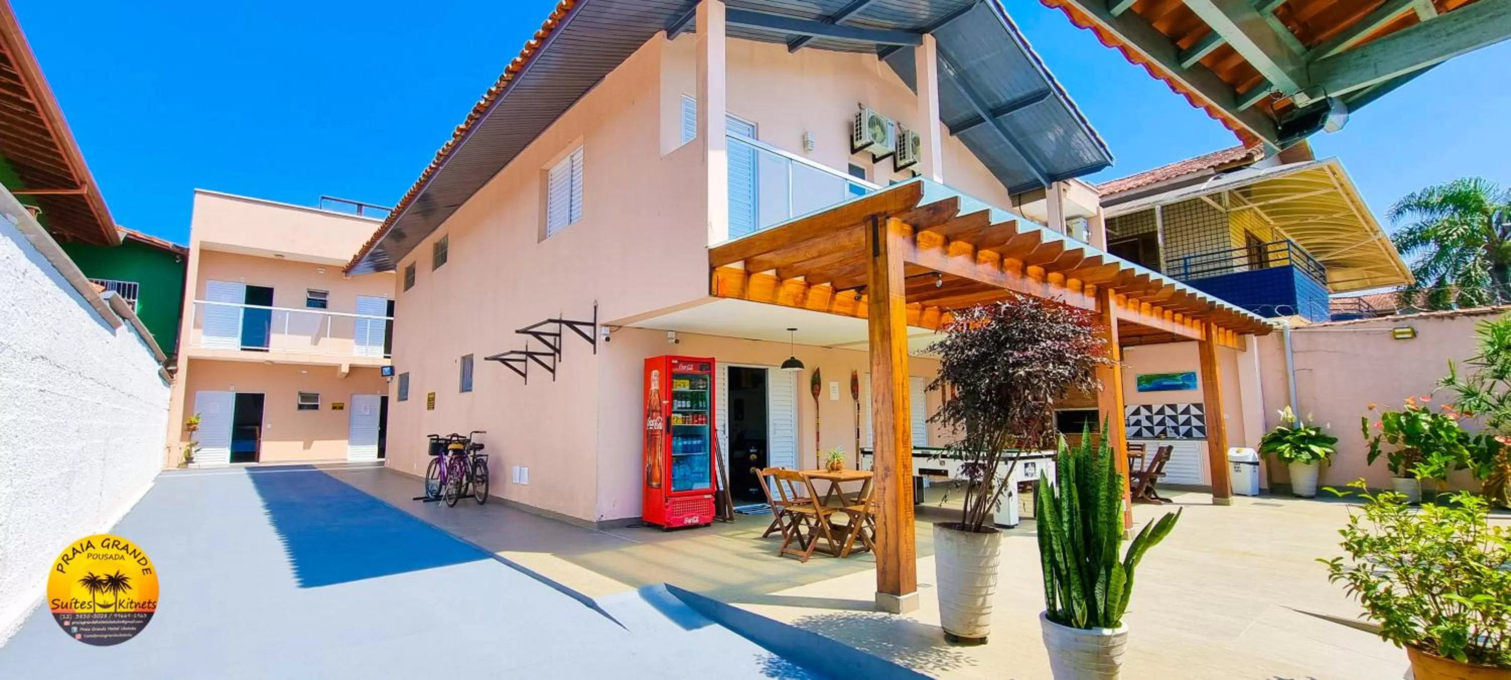 Property building in Pousada Praia Grande