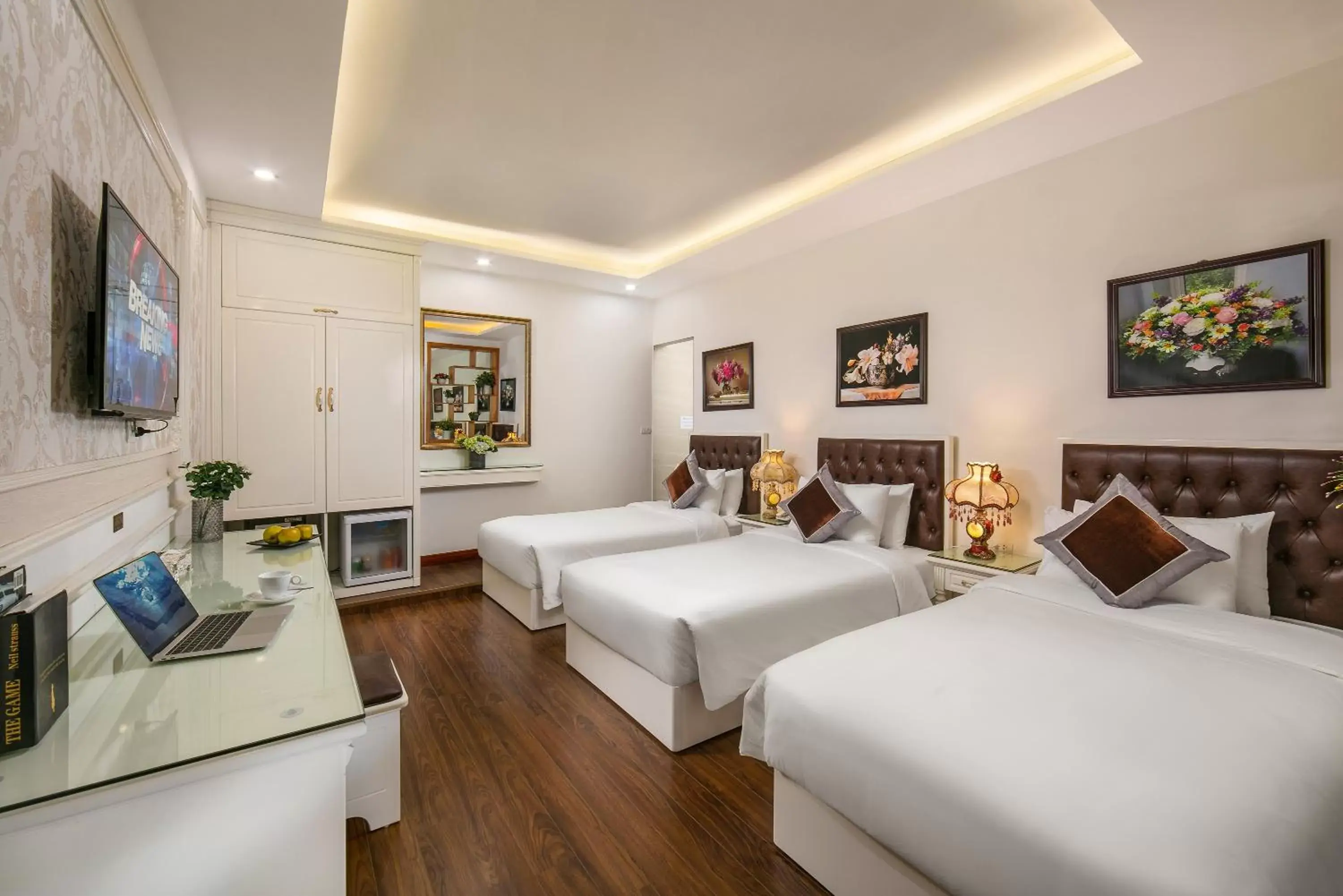 Bed in TrangTrang Boutique Hotel Bed in TrangTrang Boutique Hotel