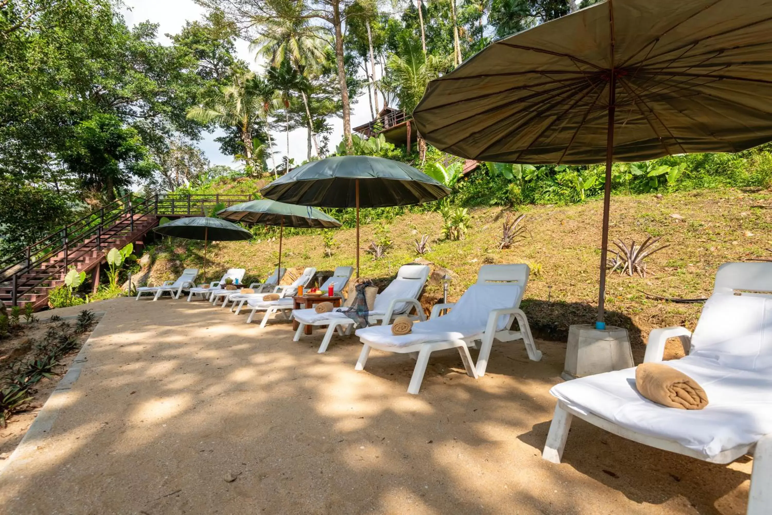 sunbed in Baan Krating Khao Lak Resort - SHA plus