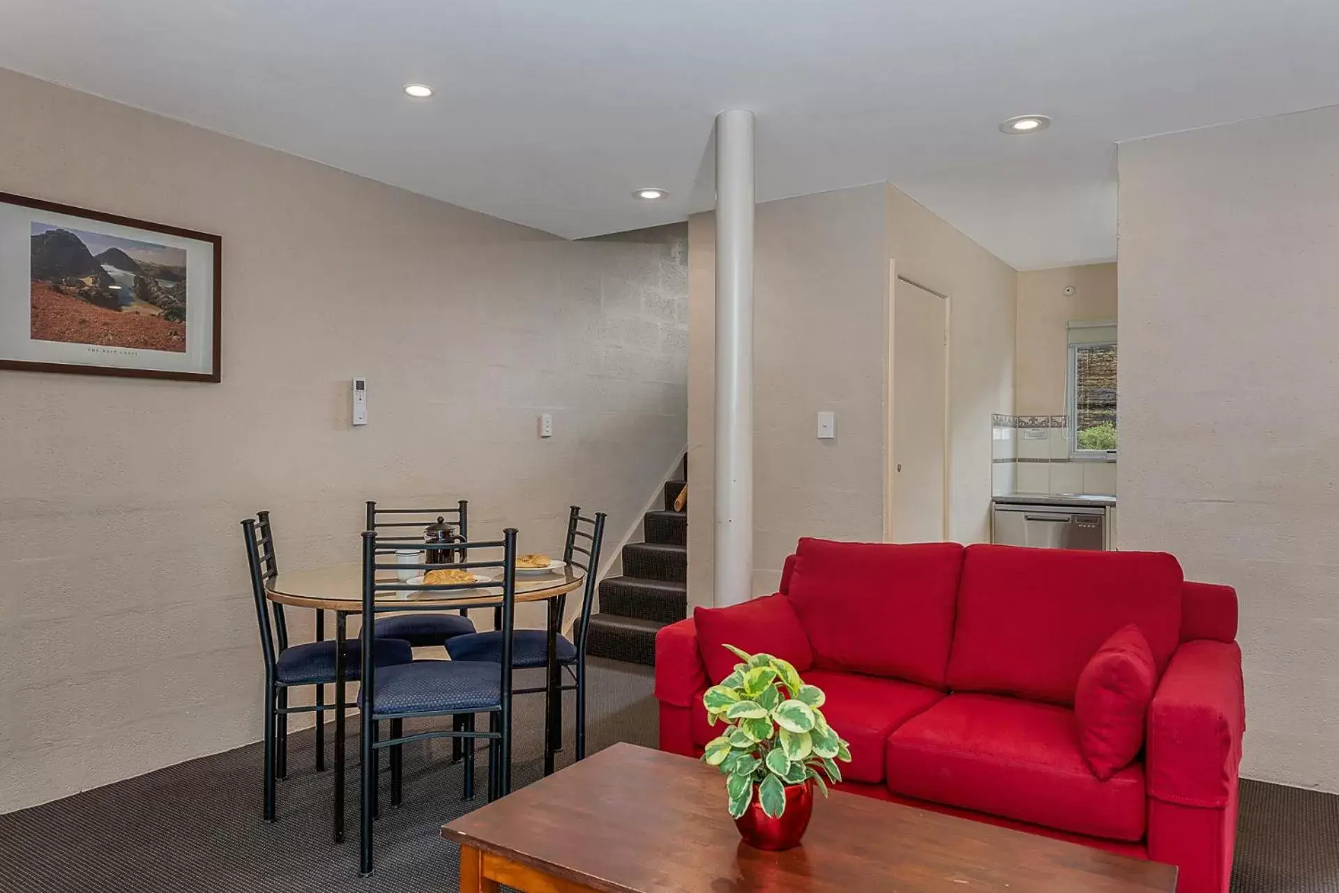 Seating Area in Bay View Villas