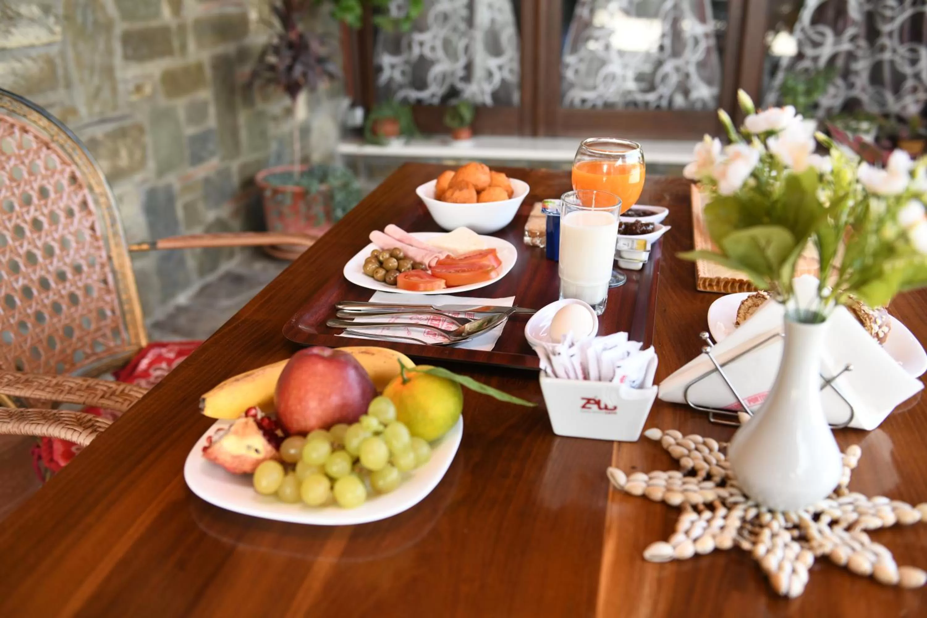 Breakfast in Hotel Kaceli