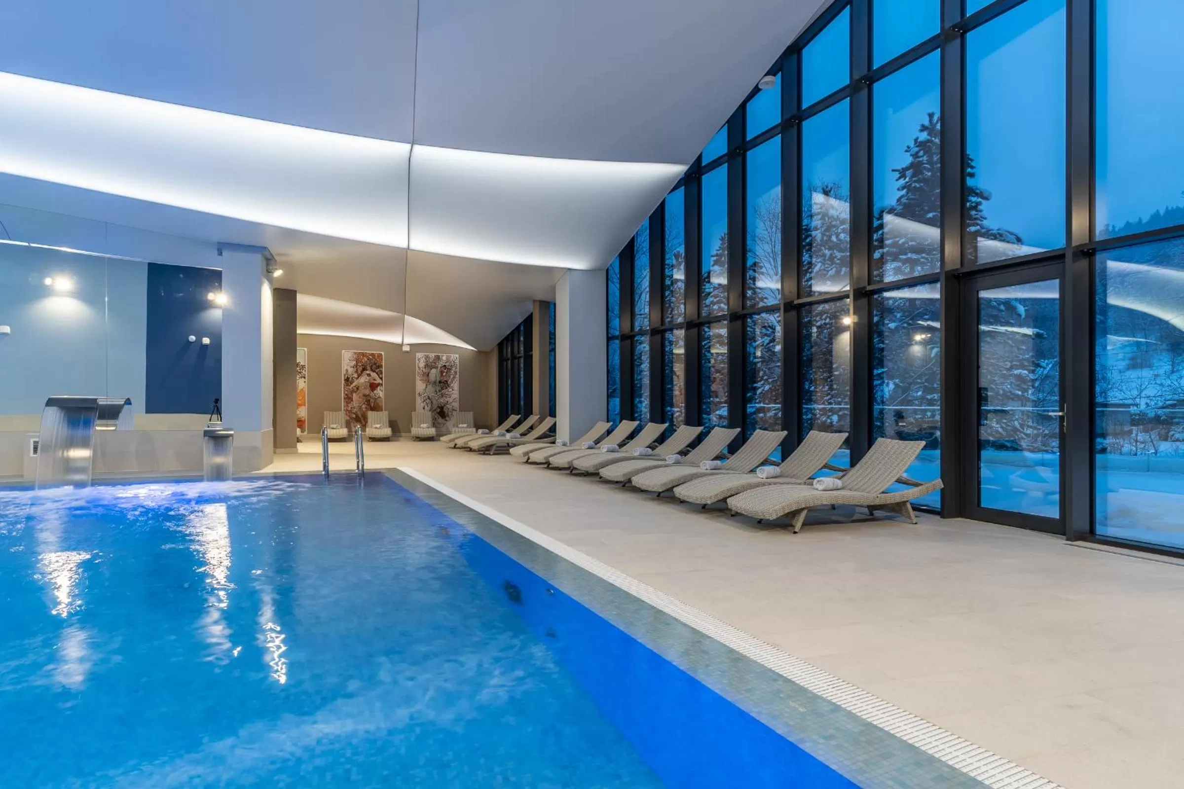 Swimming pool in Magnus Resort