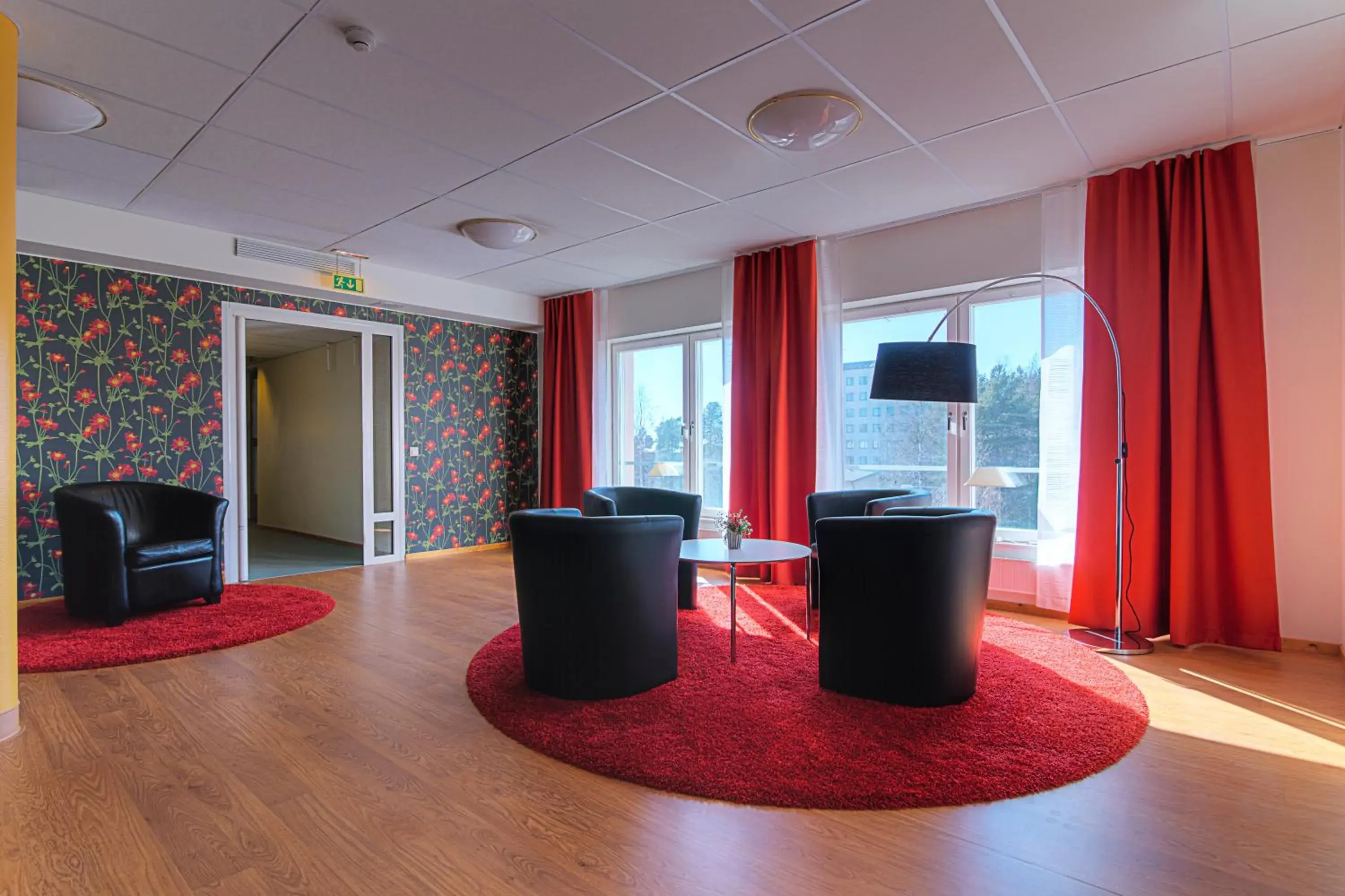 Seating area in Hotell Björken