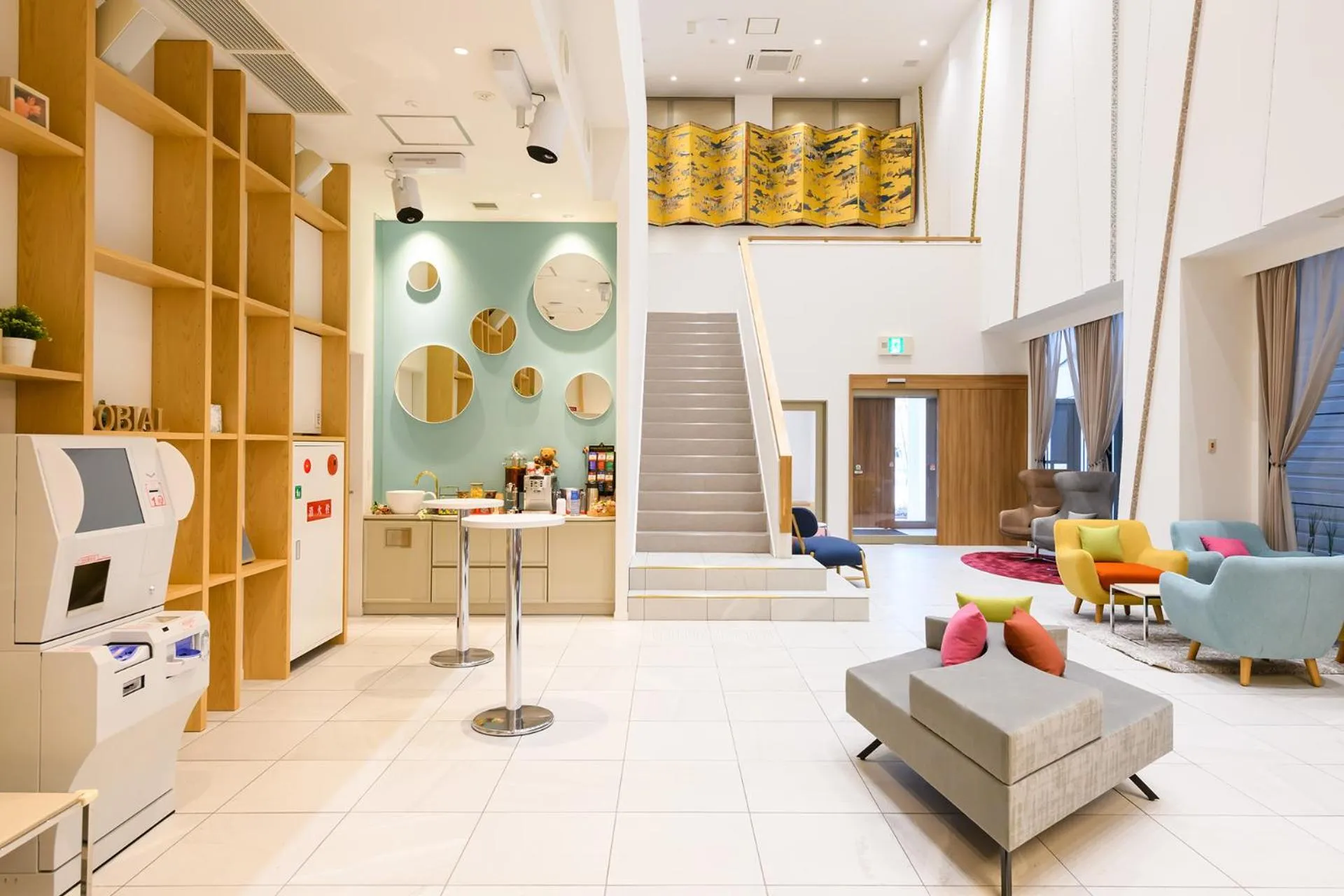 Lobby or reception in Hotel Sobial Namba Daikokucho