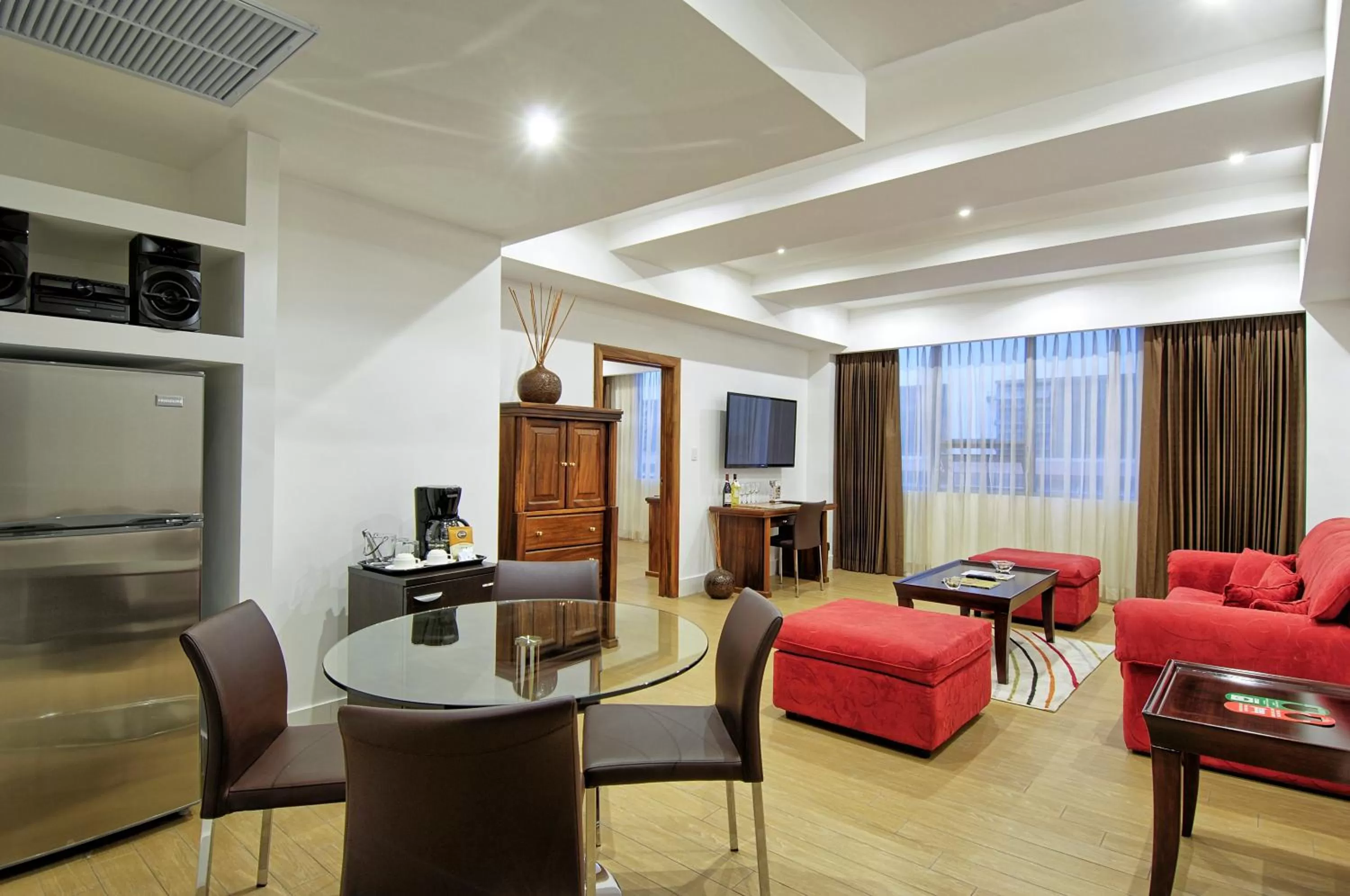 Living room in Balmoral Hotel San José CR, Historic District